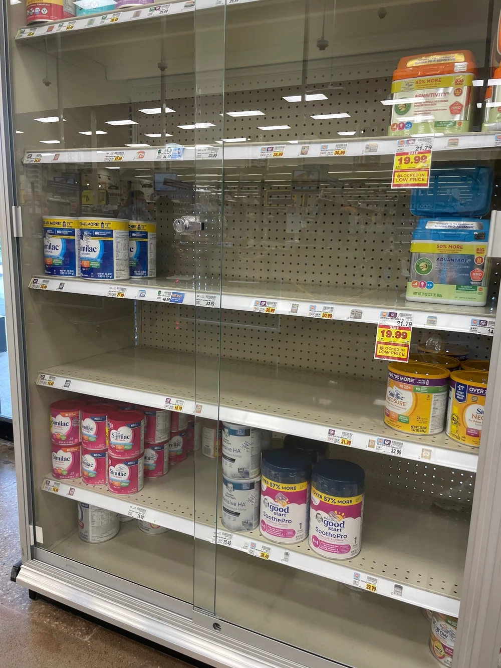  still currently unresolved formula shortage 