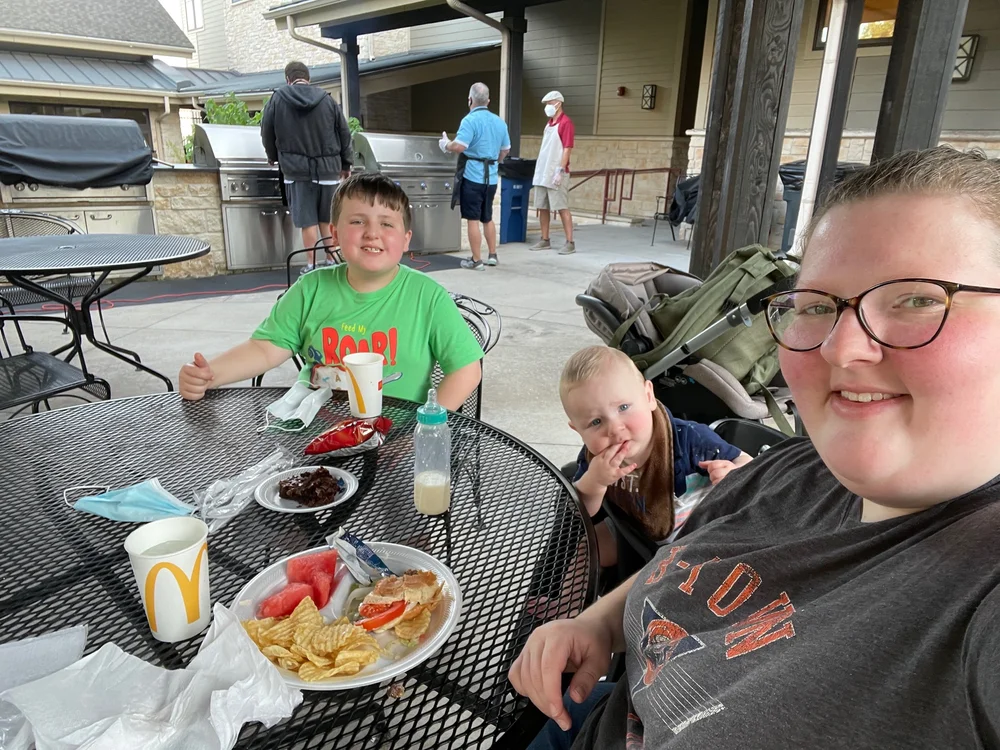  week long stay at children’s/ronald mcdonald house 