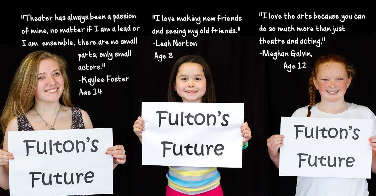 The Fulton's faces Mural is part of the global initiative Inside Out where people come together to take portraits for an initiative or cause. For the Fulton's Future Project, CNY Arts Center chose to highlight 30 of Fulton's youth because youth are the future! The Fulton's Faces mural is on display at City hall in Fulton, NY. Check out the video below. 