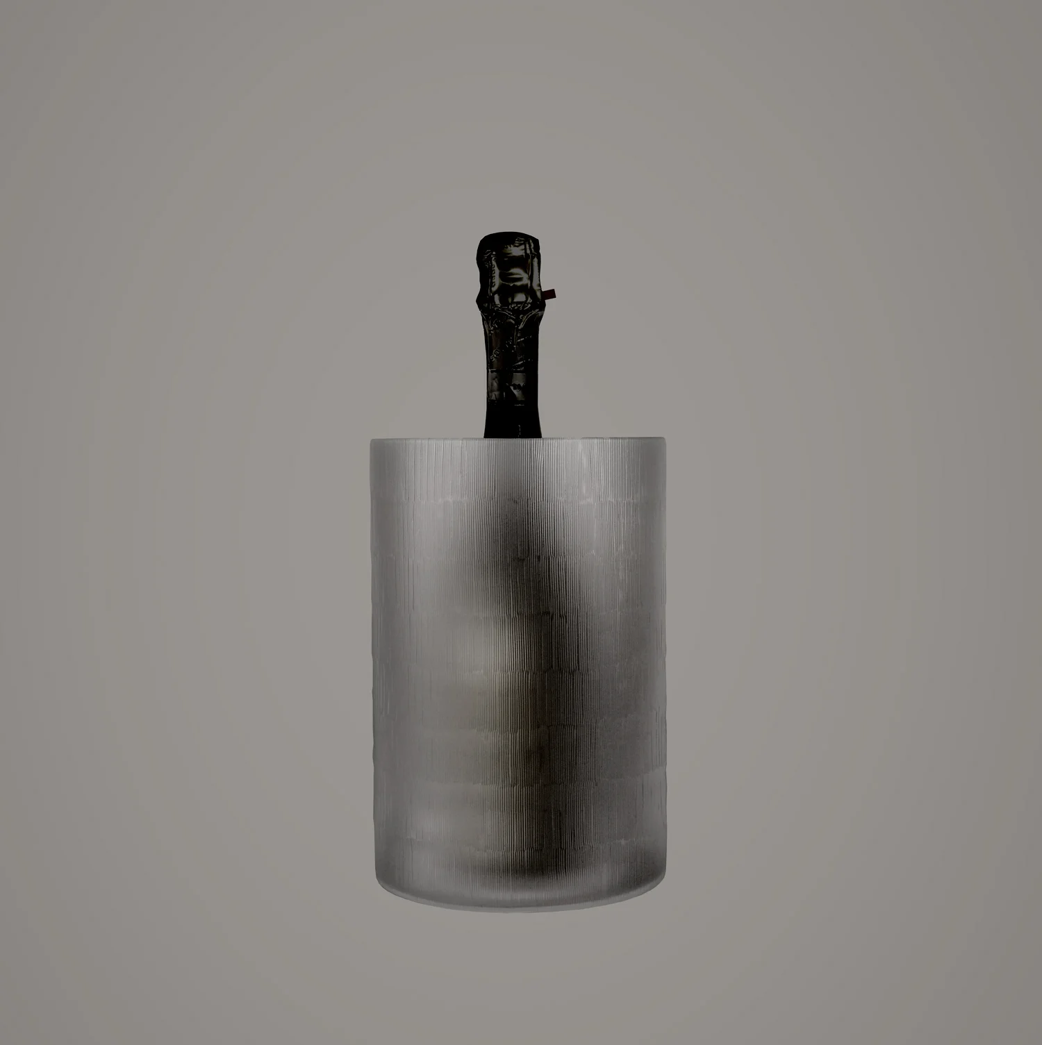 STRATOSPHERE • champagne cooler • hand blown & engraved glass • from the series ATMOSPHERE OF EARTH