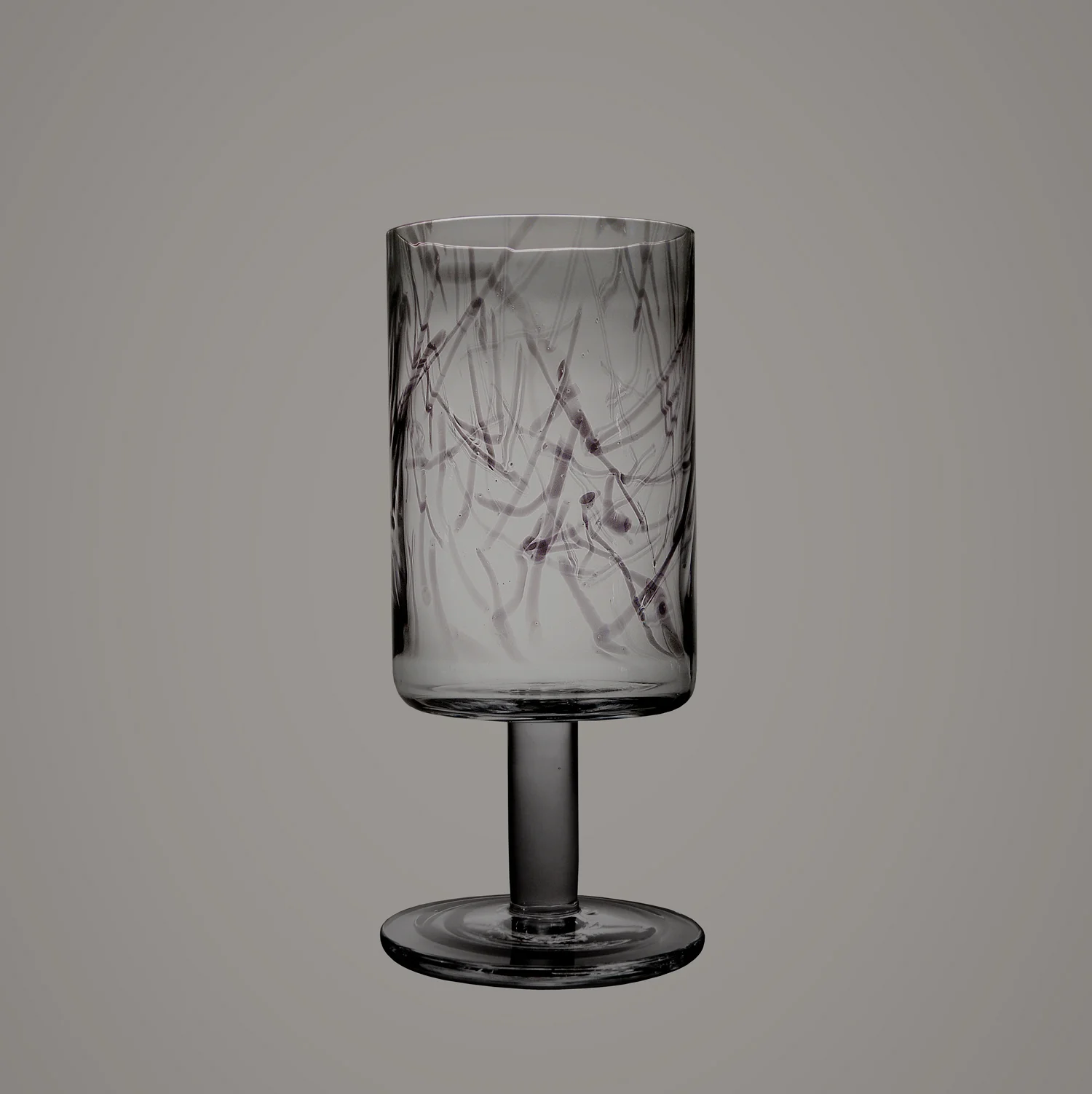 THERMOHALINE III • champagne cooler • hand blown filigree glass • from the series THERMOHALINE