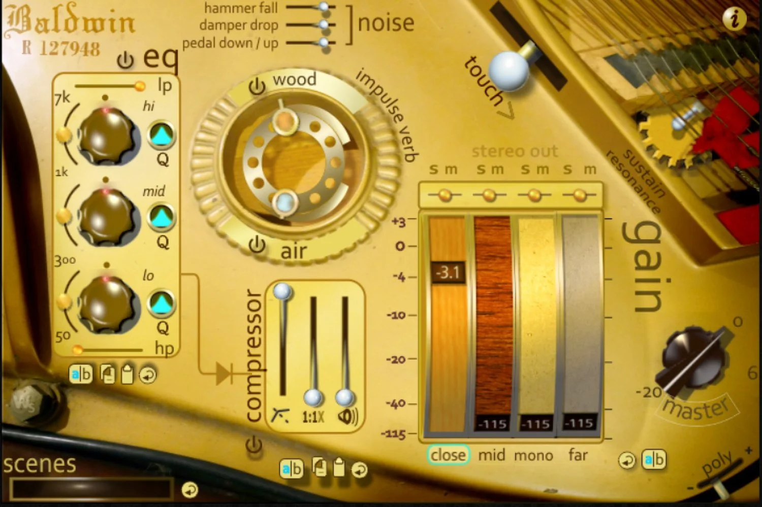 1954 Baldwin Parlor Grand, v 1.1