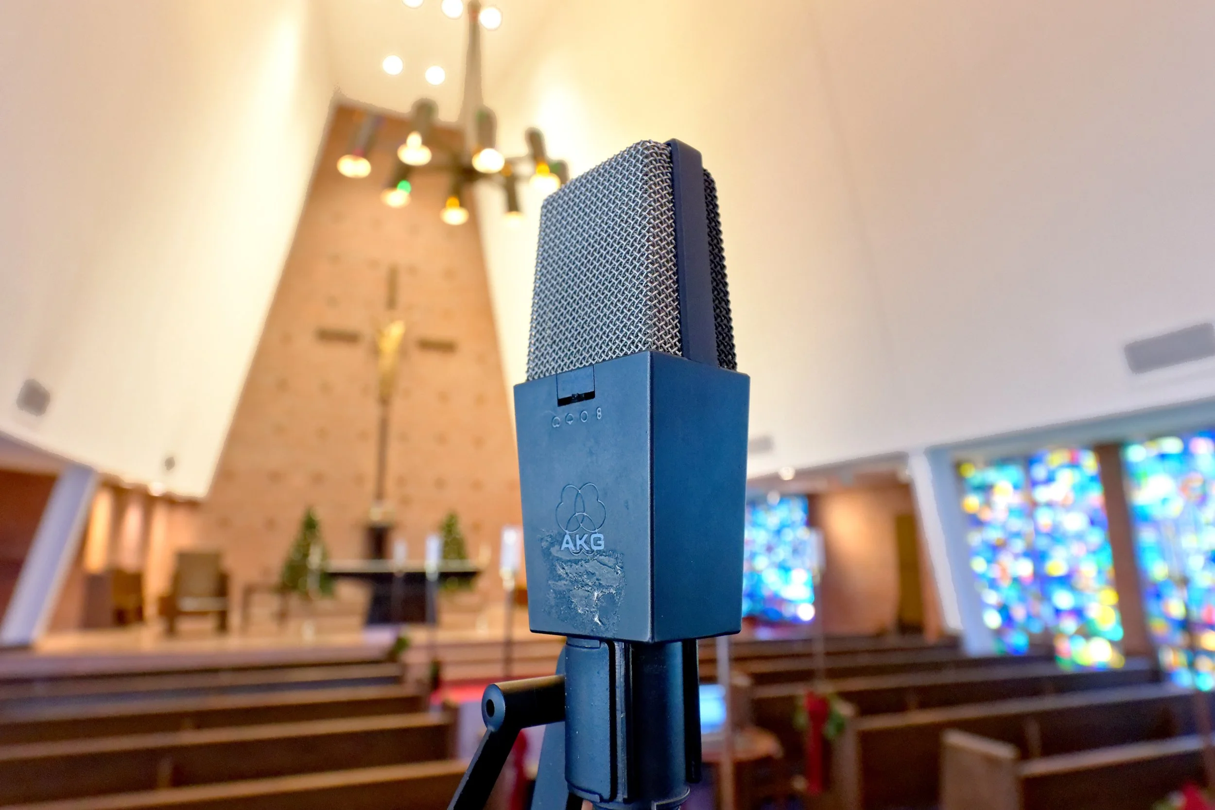 AKG C414 BULS condenser mics