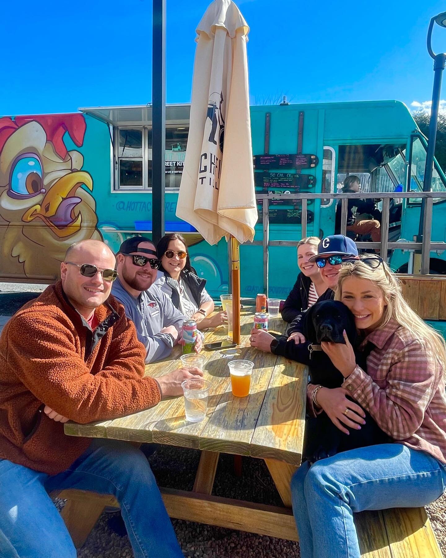Saturdays are BEST spent with friends 😁☀️

Join us for brunch PLUS three delicious food trucks today 🤤

🔹SATURDAY 4/8🔹
☕️ @alvariumroasting &bull; 7am-3pm
🥖 @smallstate &bull; 8am-2pm
🍻 Bar &bull; 11am-9pm (Brunch &bull; 11am-2pm | Happy Hour &