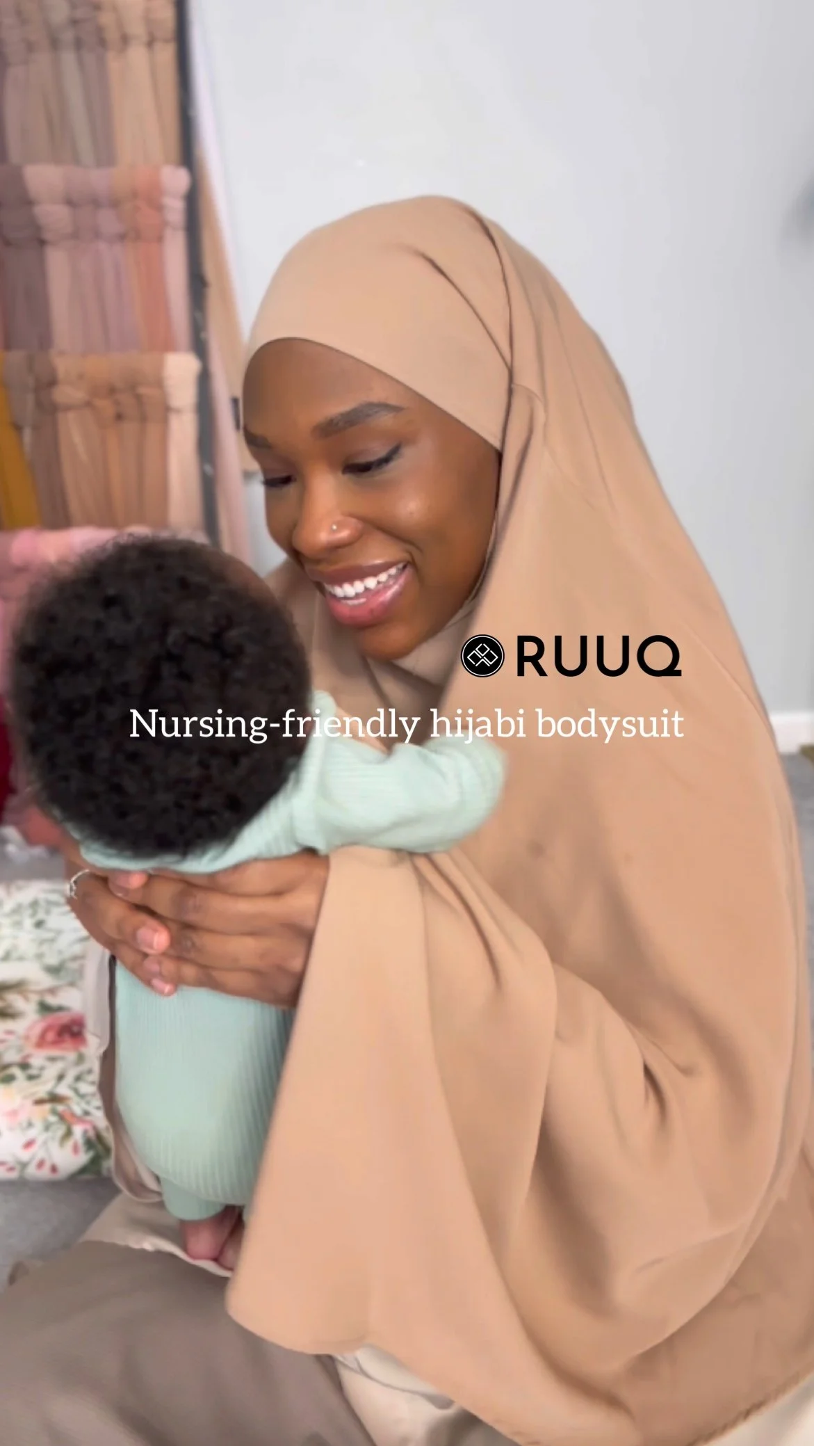 This Bodysuit is a Staple for all Hijabis with Nursing Babies