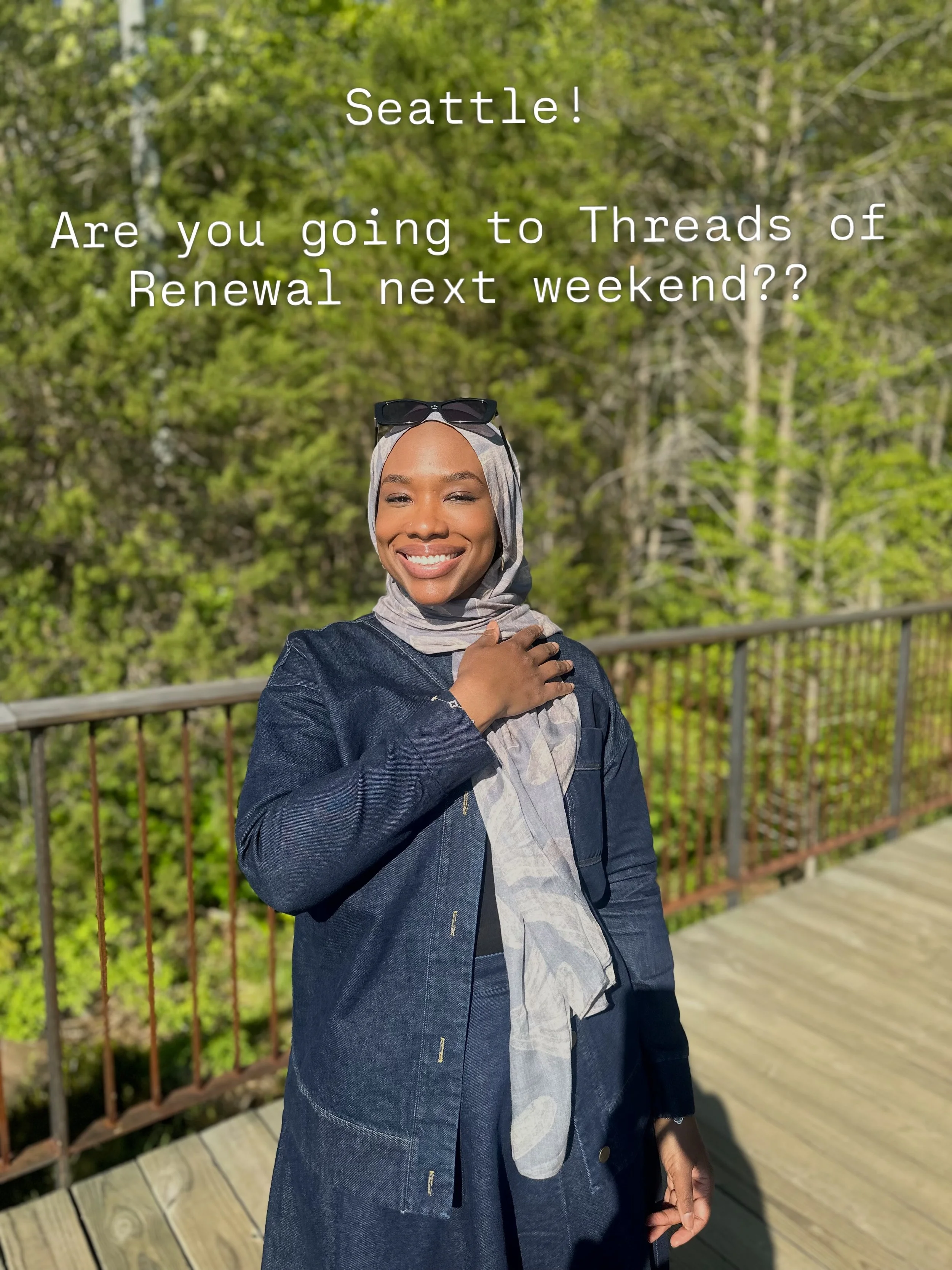I&rsquo;m emceeing @threadsofrenewalshow next weekend inshallah! SEATTLE - Who&rsquo;s attending? 🗣️

I cannot wait for the opportunity to be a part of a great show of art and culture in the Seattle area! Congratulations to @michaelacorning and @bar