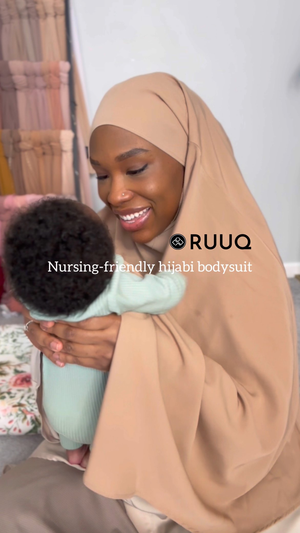 This Bodysuit is a Staple for all Hijabis with Nursing Babies — CMB Styling
