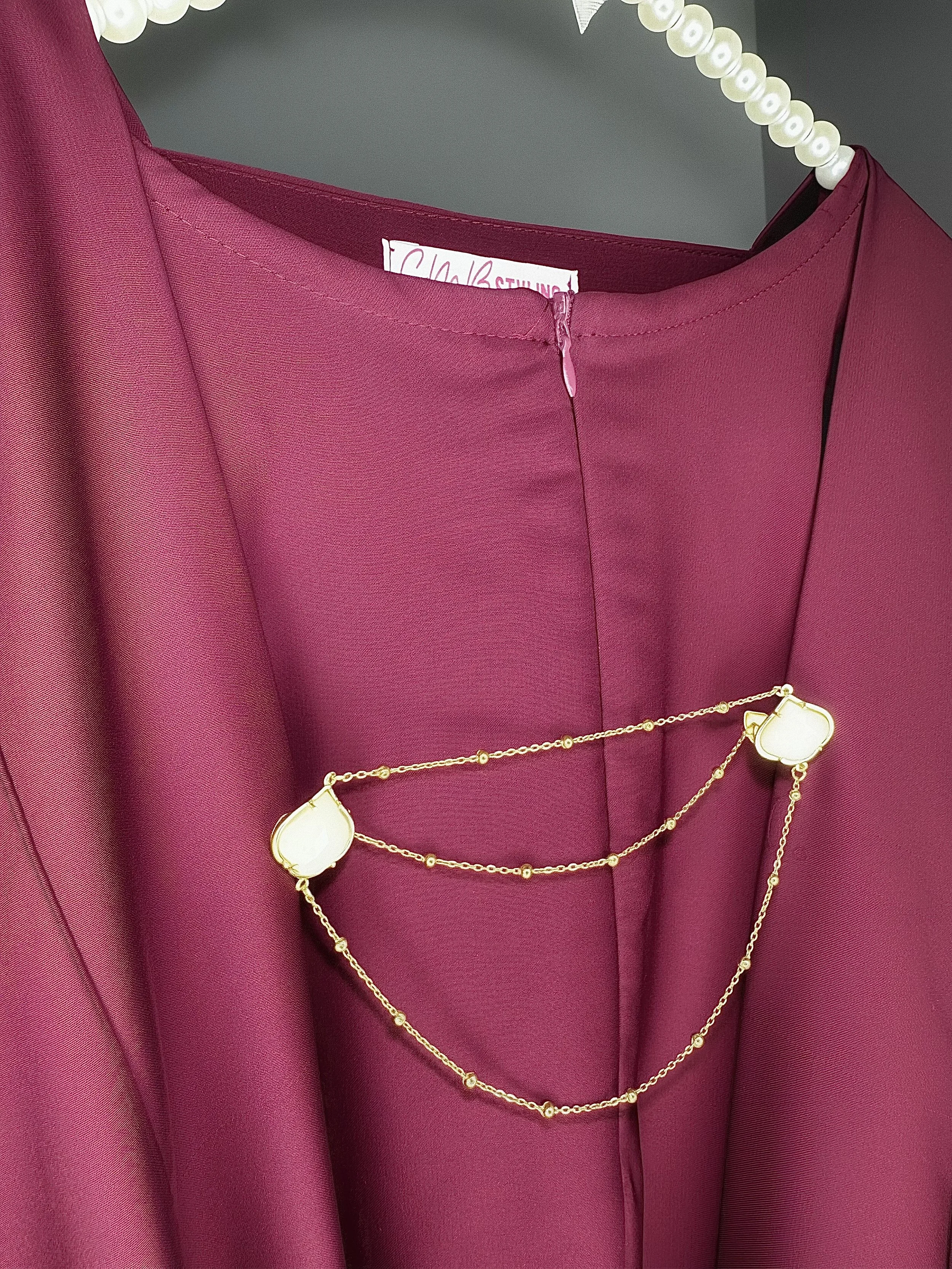 Abaya Double Clip