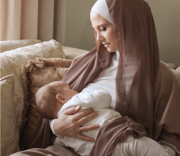 This Bodysuit is a Staple for all Hijabis with Nursing Babies