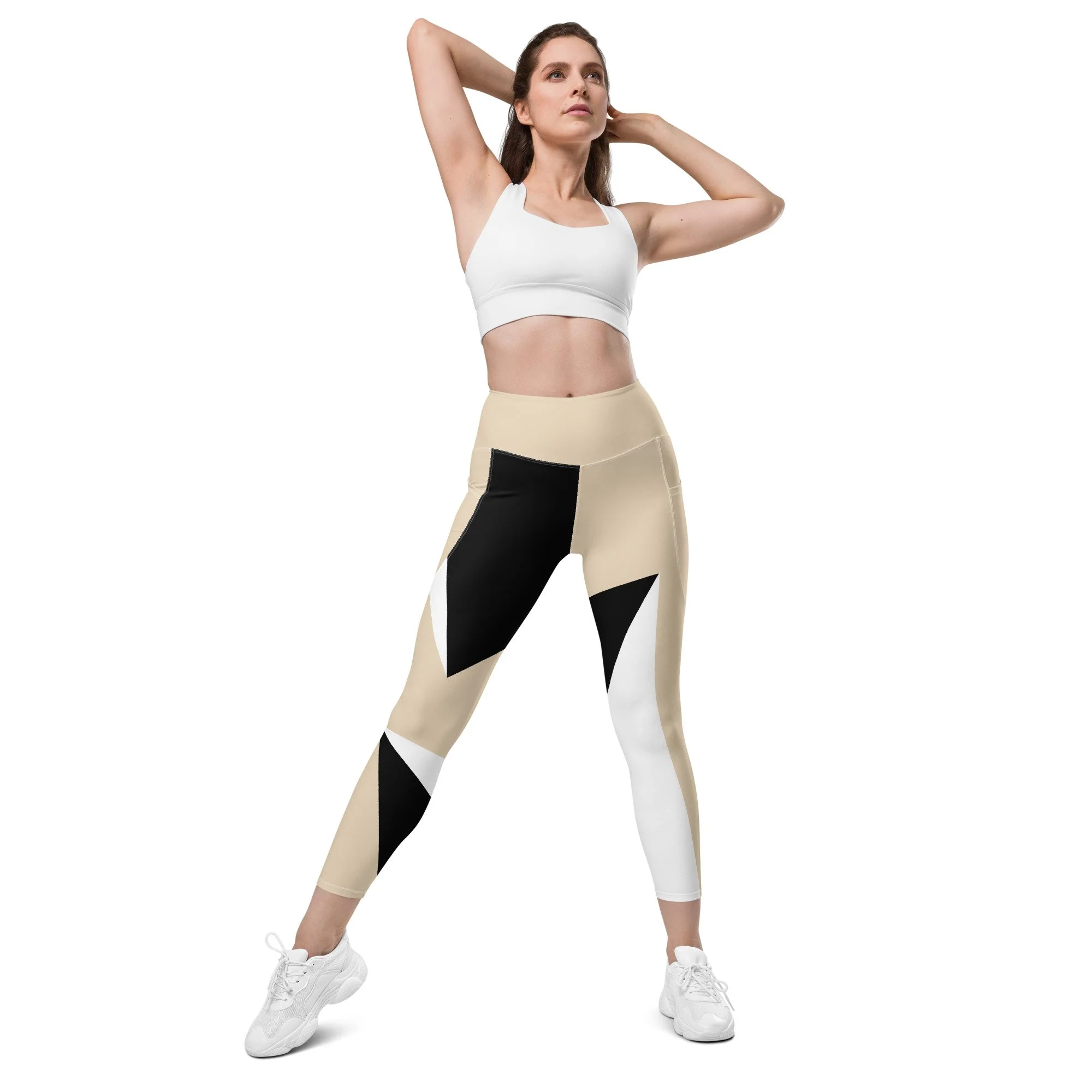 NAOMI Geometric Legging w/ Pockets