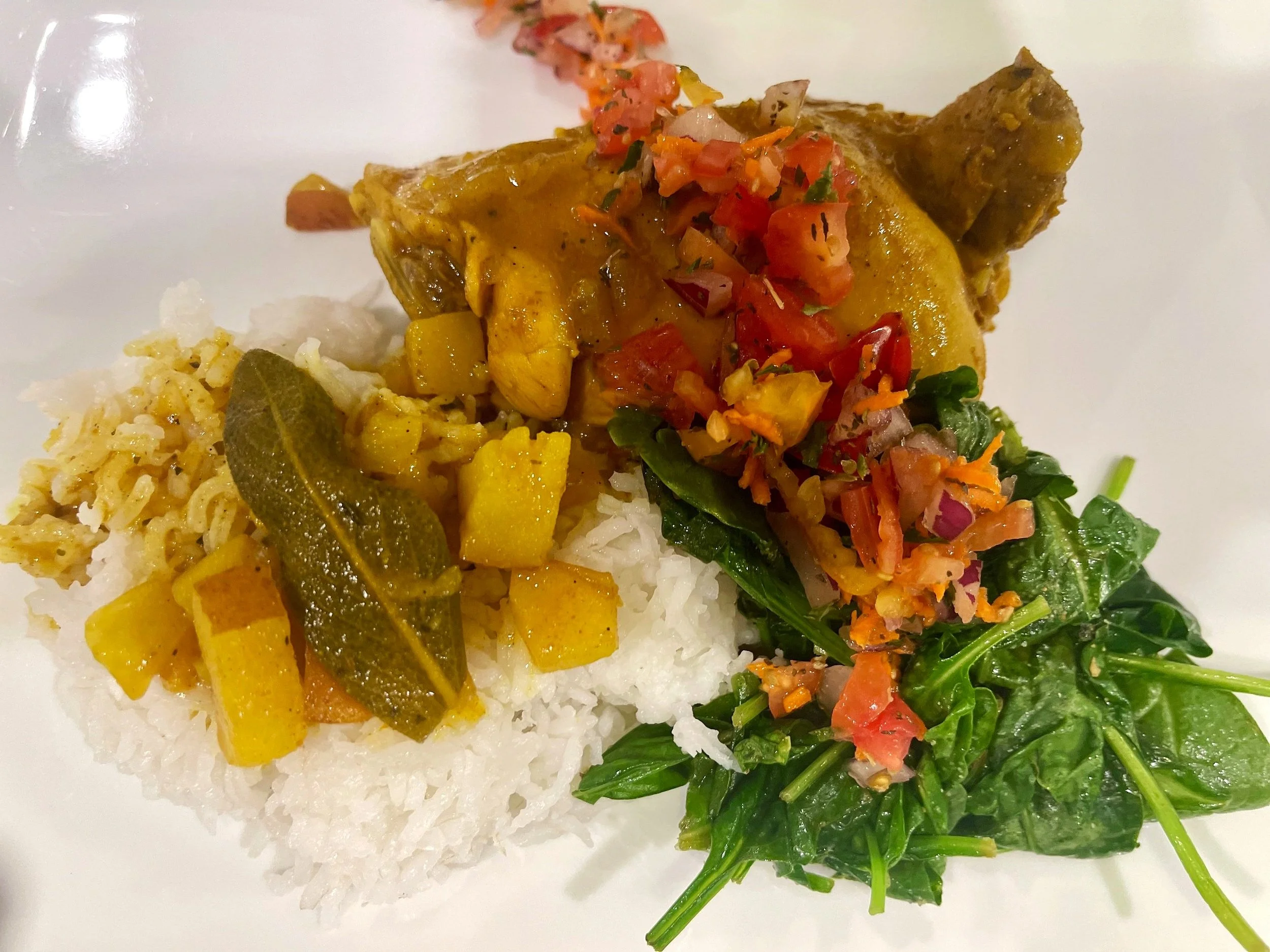 POE Carribbean Curry Chicken