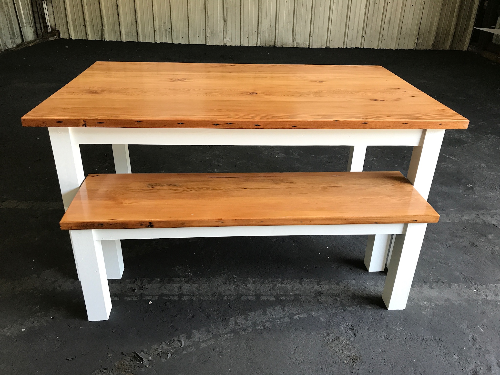 Reclaimed Farmhouse Table