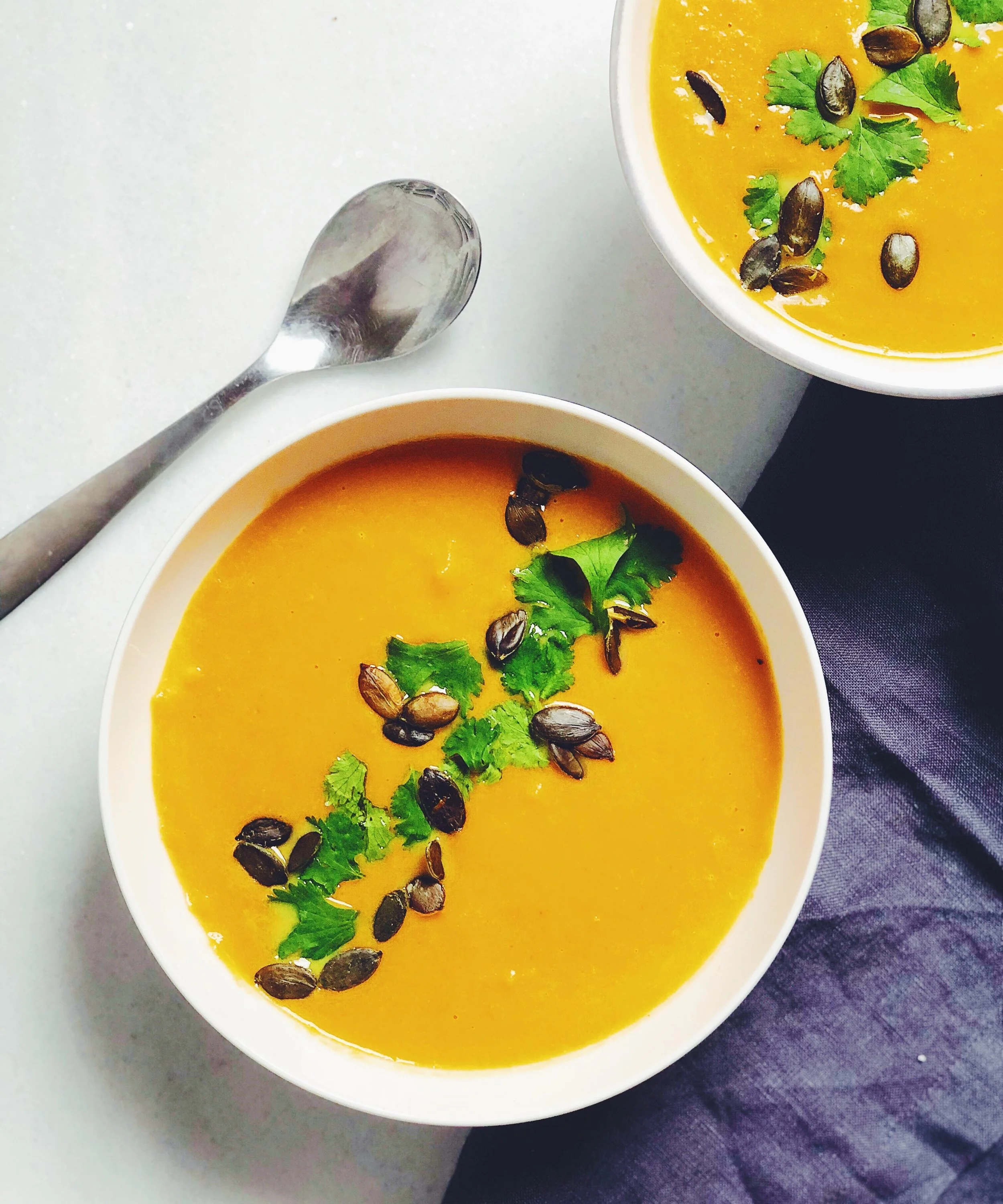 Creamy Carrot Ginger Soup