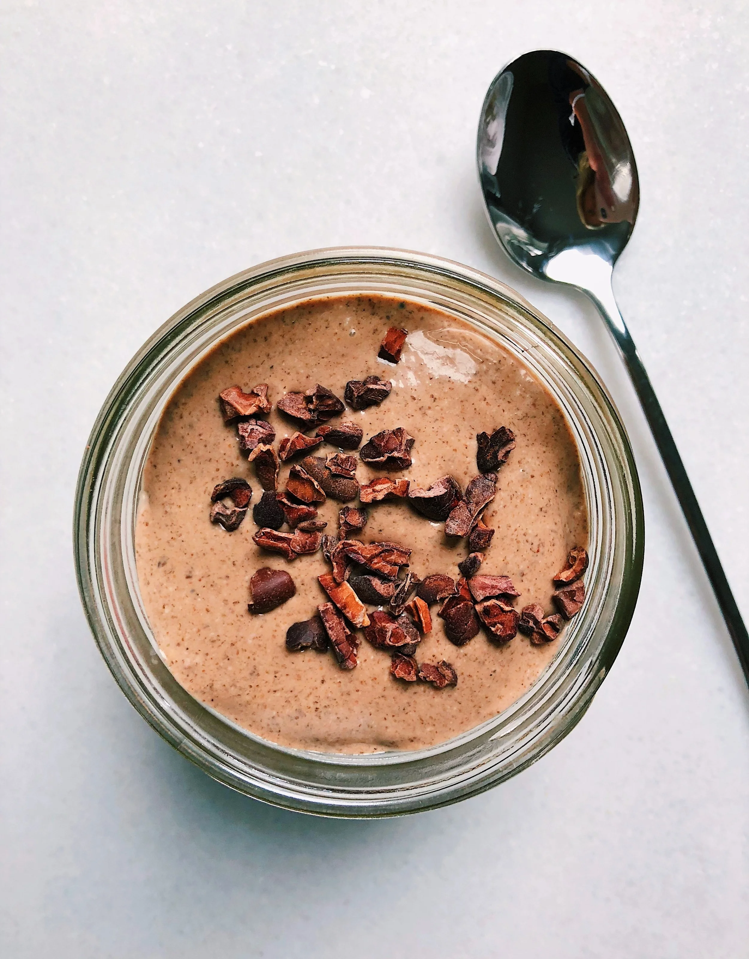 Chocolate Peanut Butter Chia Pudding