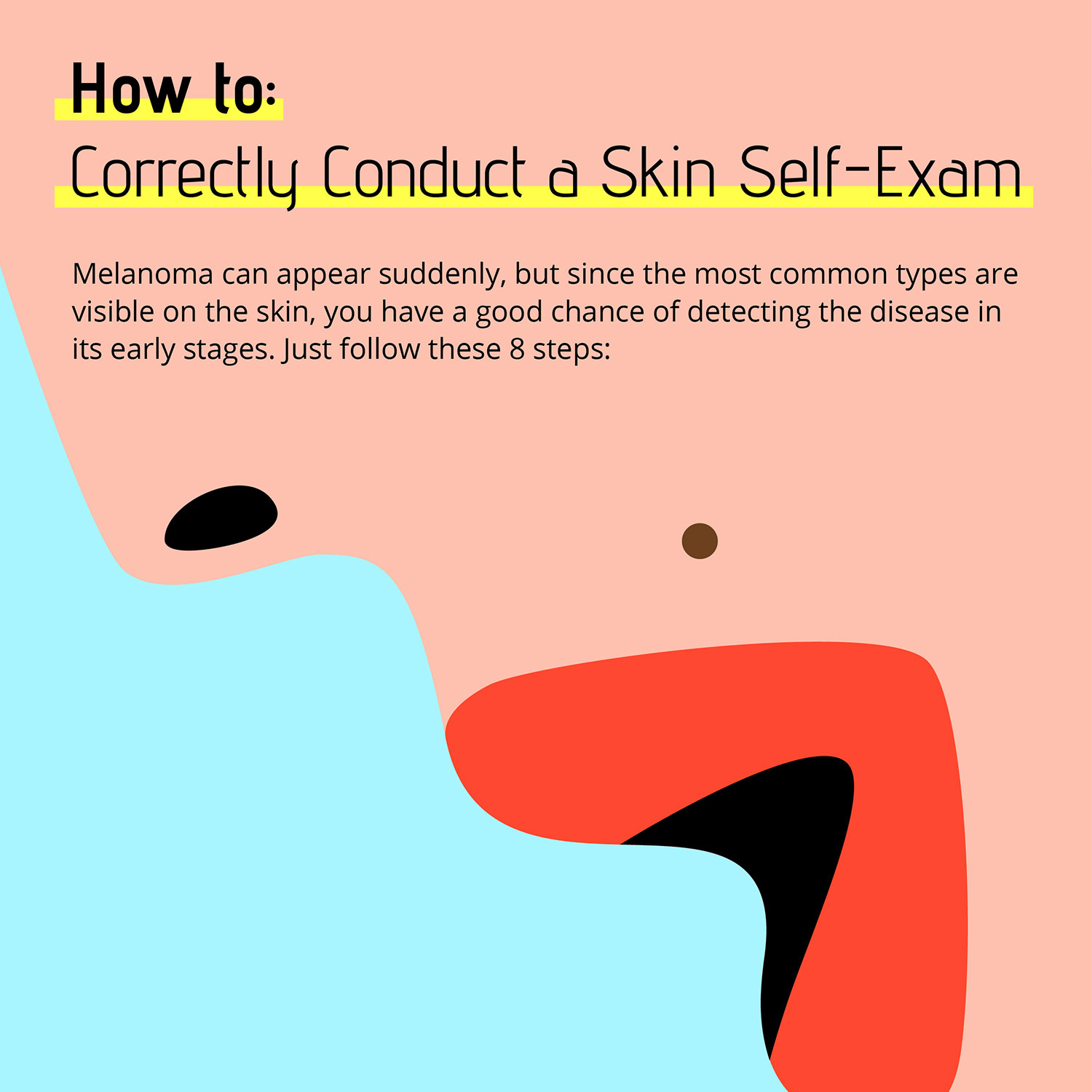 How to Correctly Conduct a Skin Self-Exam