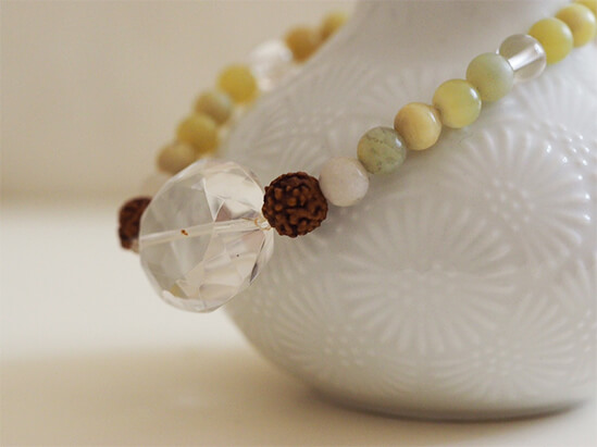 mala jewelry product photography by Function Creative Co.