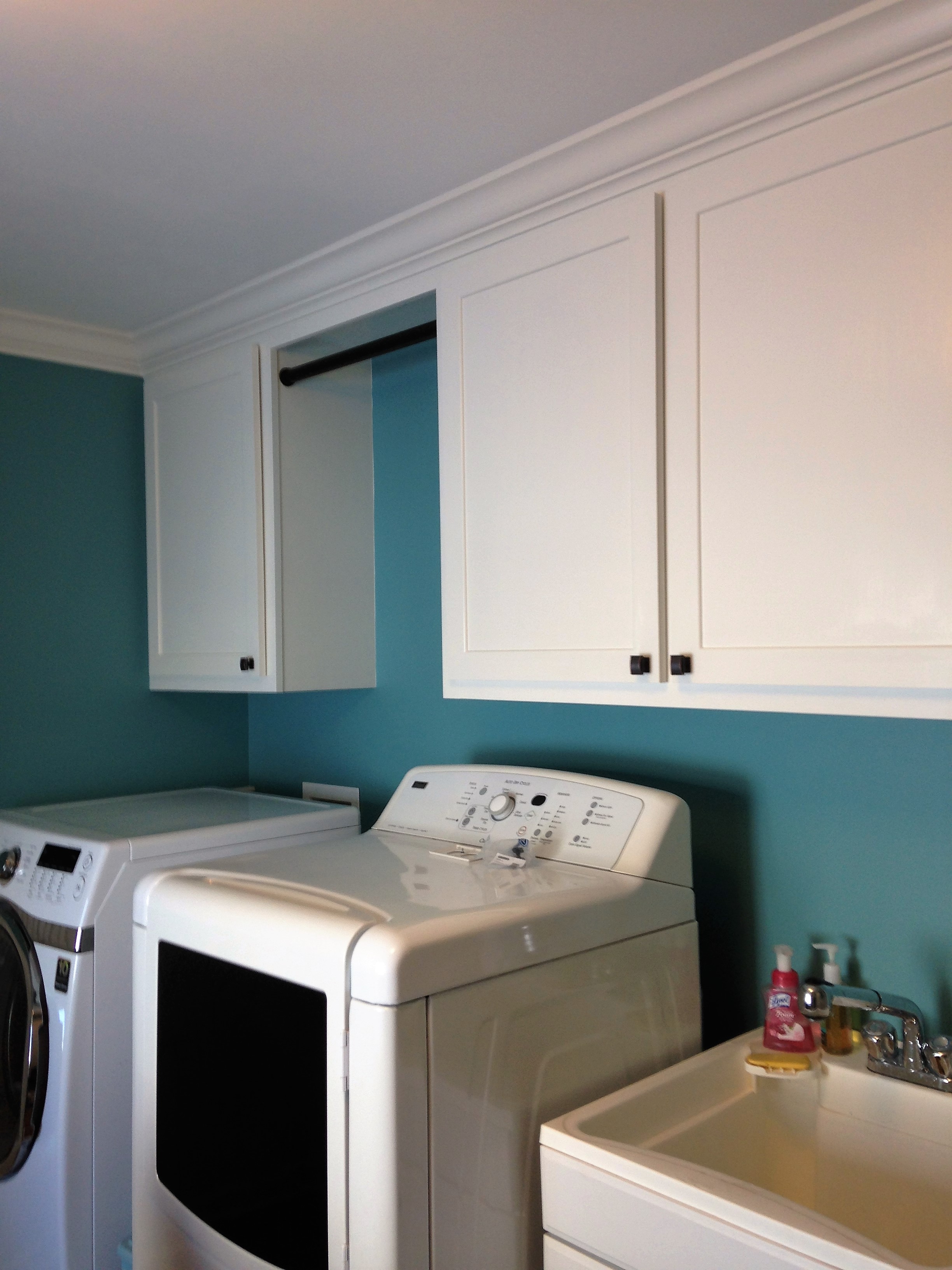 Creating a laundry room.