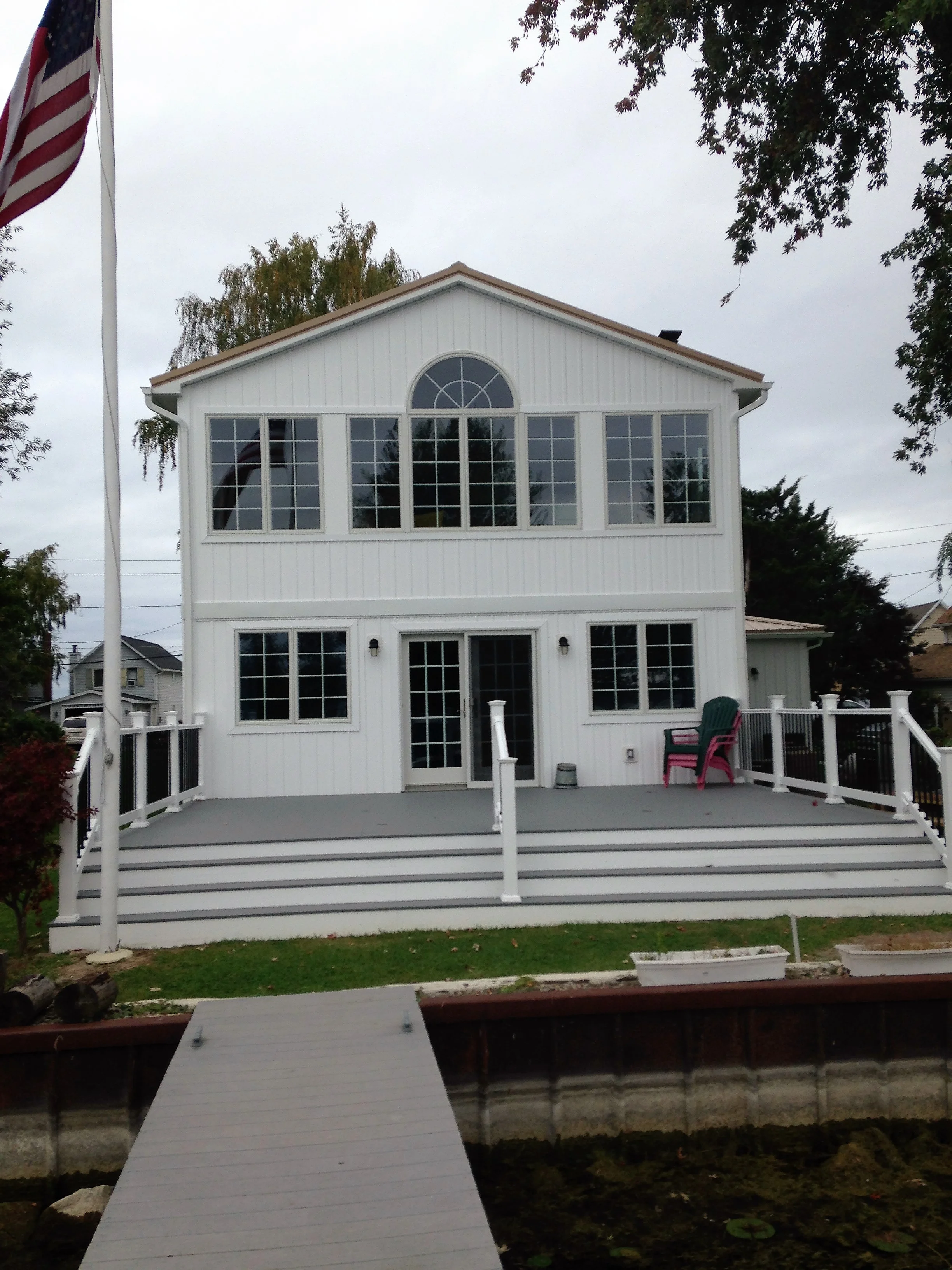 Addition with huge deck complete!