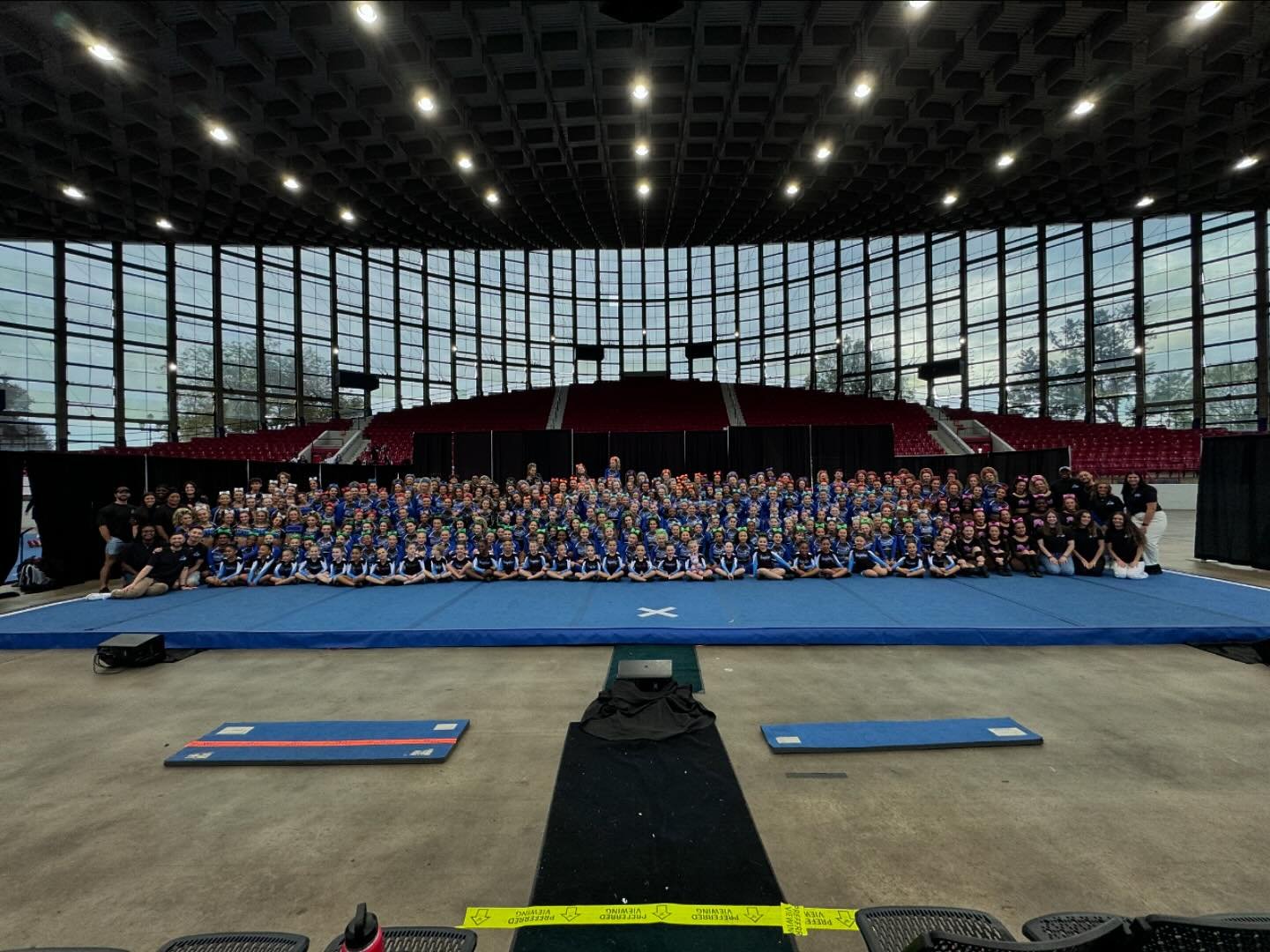 Showcase was a HIT! Season 8 and bigger than ever! #Family #InspireAthletics 💙
