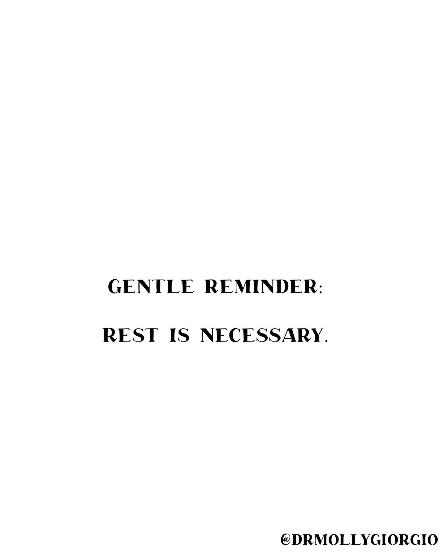 ✨Rest is one of the most important ways we heal. Your body needs it, your mind needs it, your soul needs it🌿