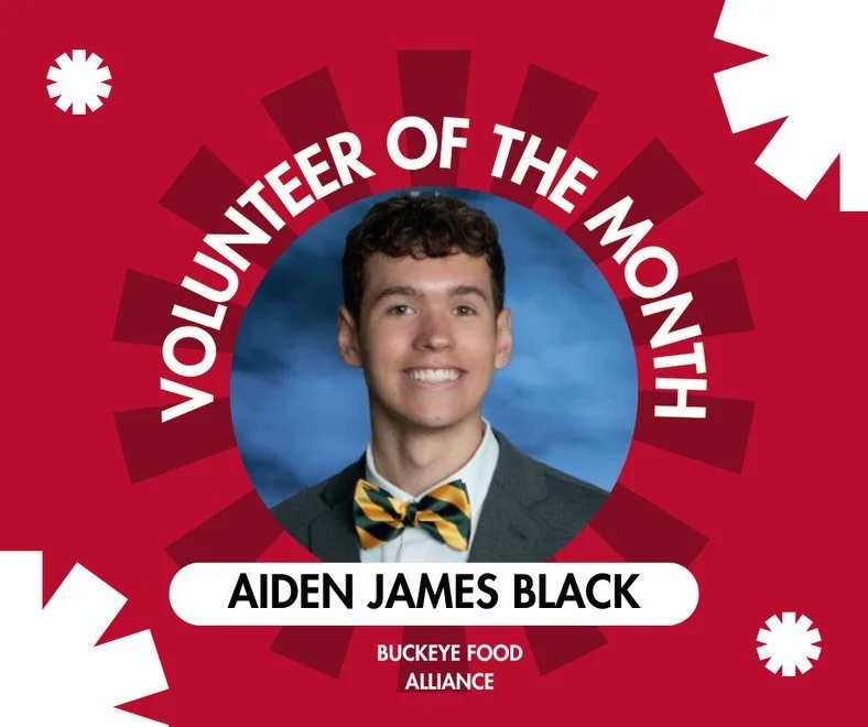 Huge congratulations to Aiden James Black, our January Volunteer of the Month!

Aiden&rsquo;s dedication, reliability, and genuine care for our Buckeye community make a real difference for everyone we serve. We are so grateful for the time, energy, a