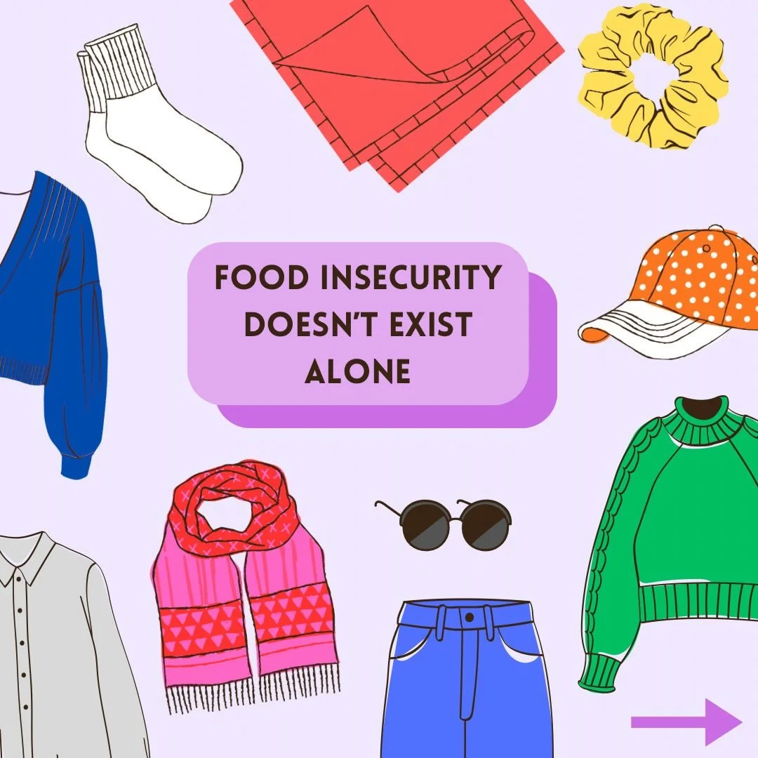 Clothing insecurity is a huge issue many students face that impacts their everyday lives. Buckeye Food Alliance helps to address this issue through volunteering at the Reid Family Career Closet on campus!

The Reid Family Career Closet, located withi