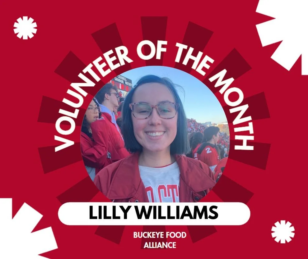 Congratulations to Lilly Williams, our February Volunteer of the Month!
Lilly consistently shows up for our Buckeye community with kindness and compassion. Her support and presence in the MSRC make a real difference for the students we serve. We&rsqu