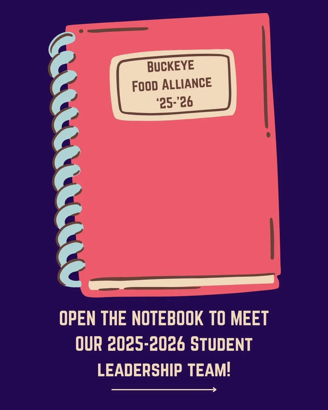 Meet the Buckeye Food Alliance 2025-2026 Leadership Team!🌰&hearts;️

Follow us @buckeyefoodalliance to stay in the loop about volunteer recruitment, events, and ways to give back to our Buckeye community