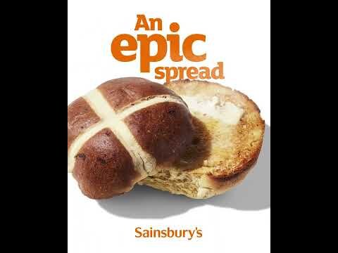Sainsburys Easter Motion Hot Cross Buns