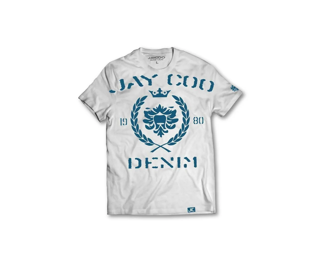 JAYCOO "Denim Ocean" T-Shirt
