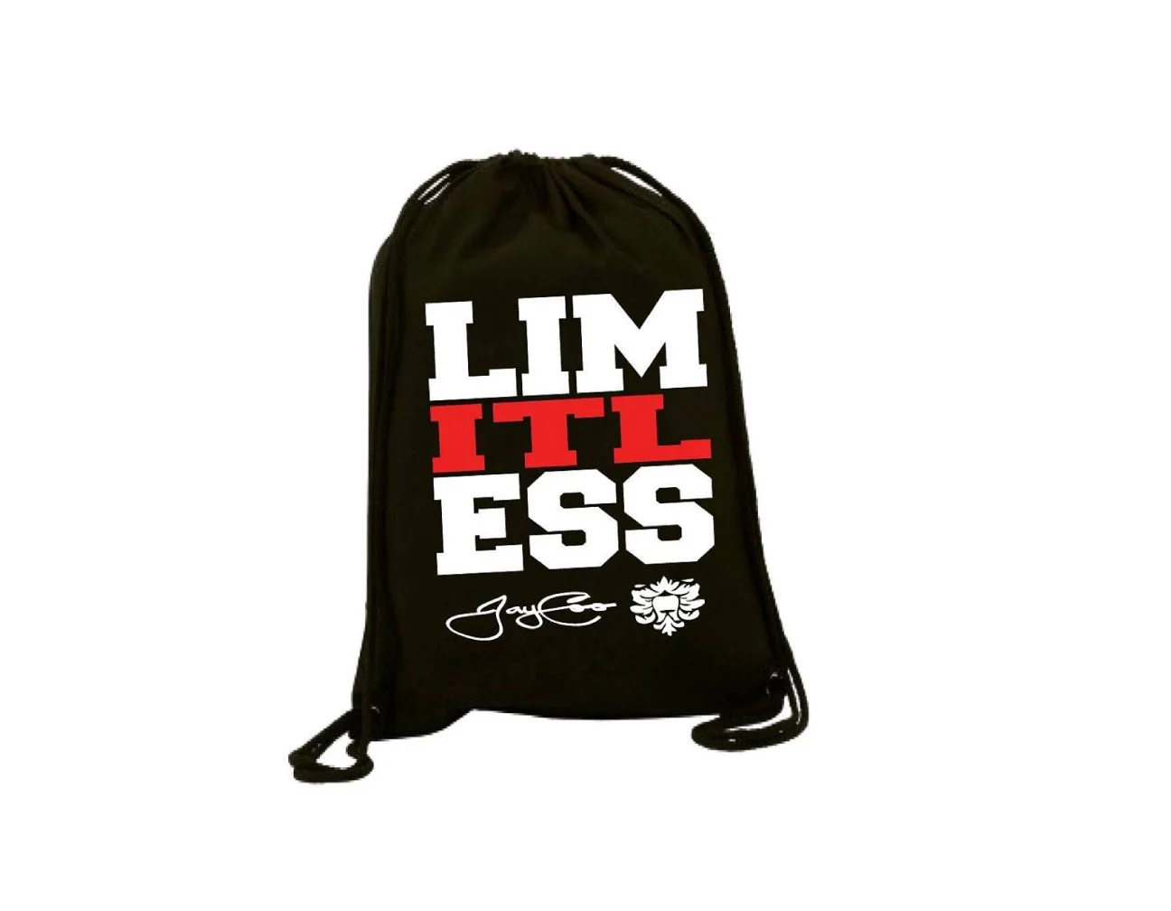 JAYCOO "LIMITLESS SIGNATURE LOGO" Drawstring Bag