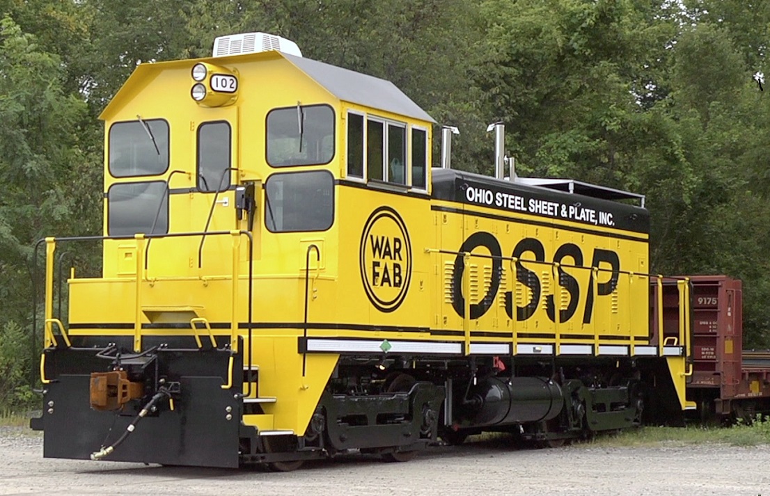 With both rail and truck access, OSSP can ship anything, anywhere with our own fleet of trucks on the road at all times. We have established relationships with hauling companies around the world to get what you need where. Oversize, overweight?, no problem. We will handle the permit headaches and have your plate on the road in no time. Above is our diesel/electric locomotive. It has a 12-cylinder primary diesel engine that powers four DC traction motors that turn the wheels. It also has a four-cylinder auxiliary diesel providing ancillary electrical power, providing a 95% reduction in emissions and reducing fuel consumption by 75% and particulate matter by 1.53 kilograms/day. 