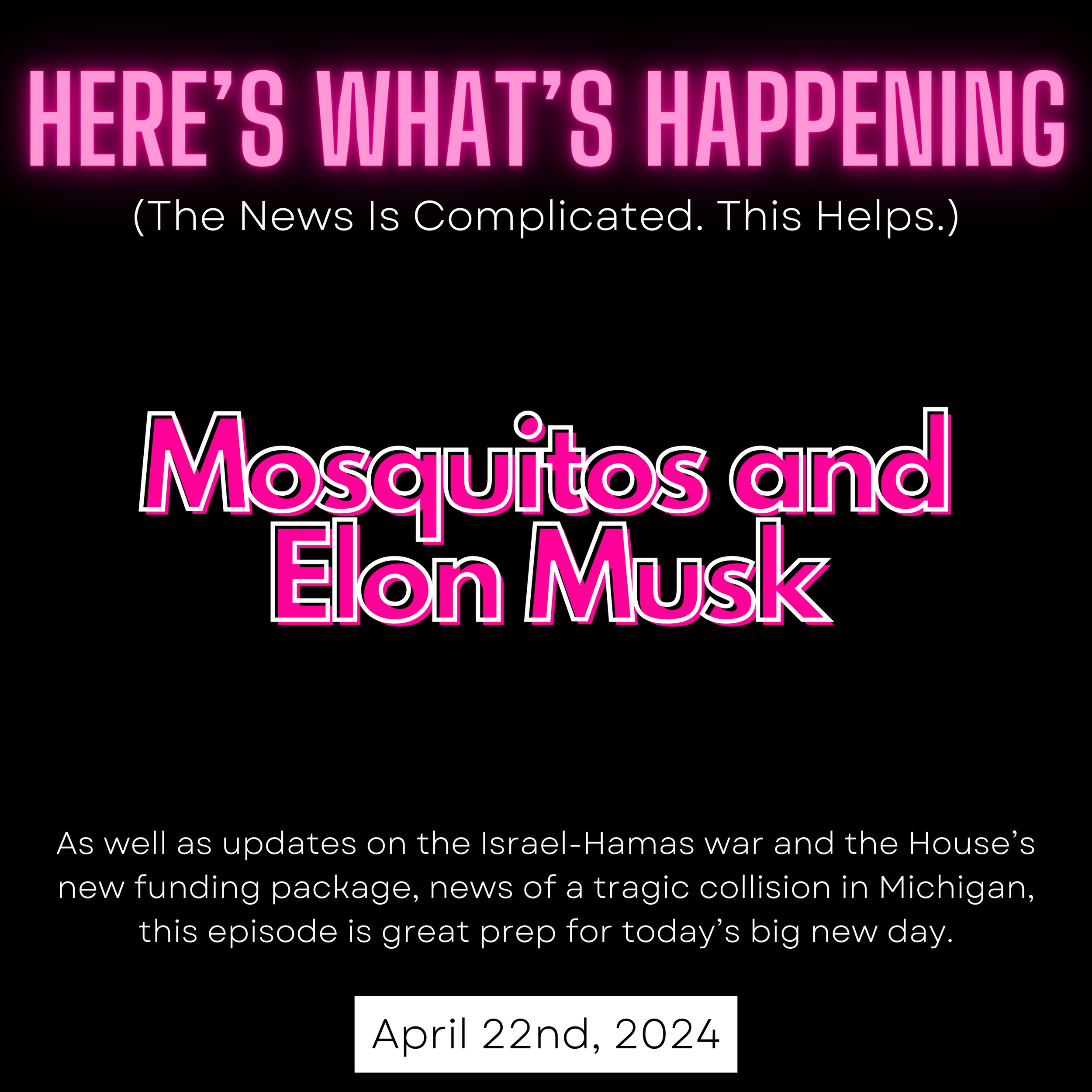 Mosquitos and Elon Musk