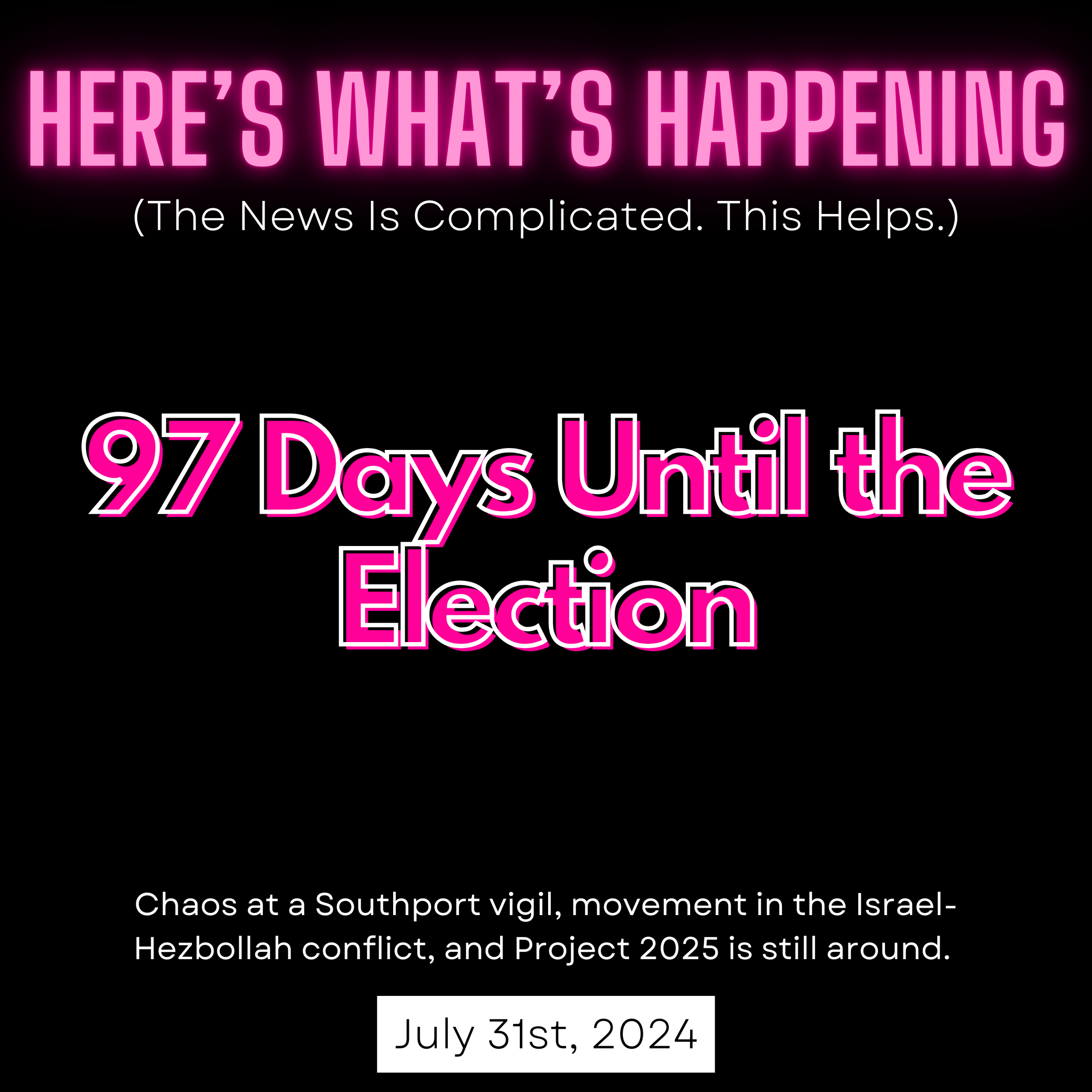 97 Days Until the Election