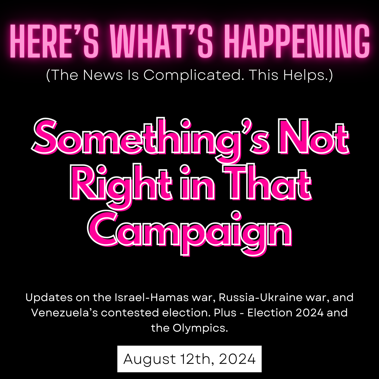 Something’s Not Right in That Campaign episode artwork