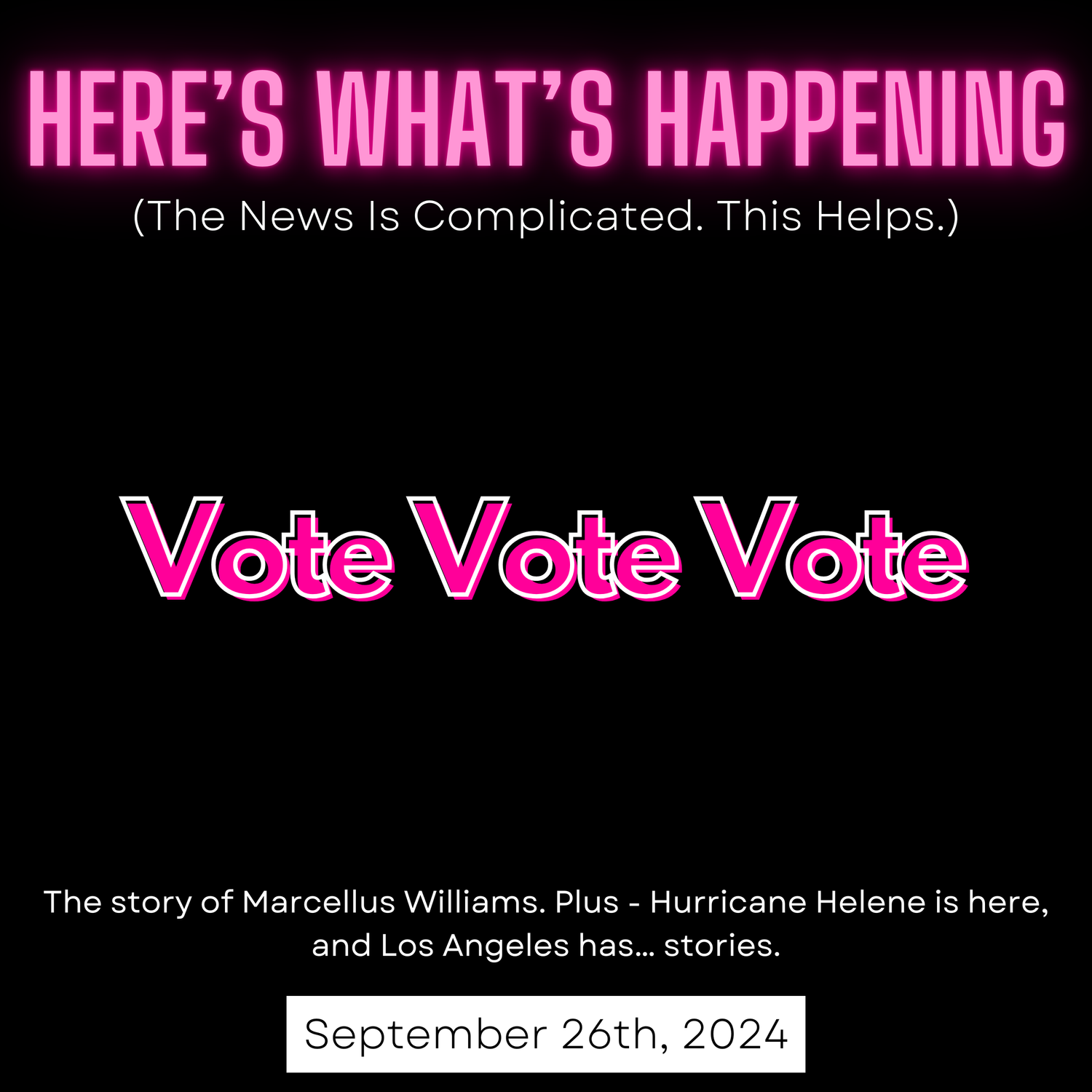 Vote Vote Vote episode artwork