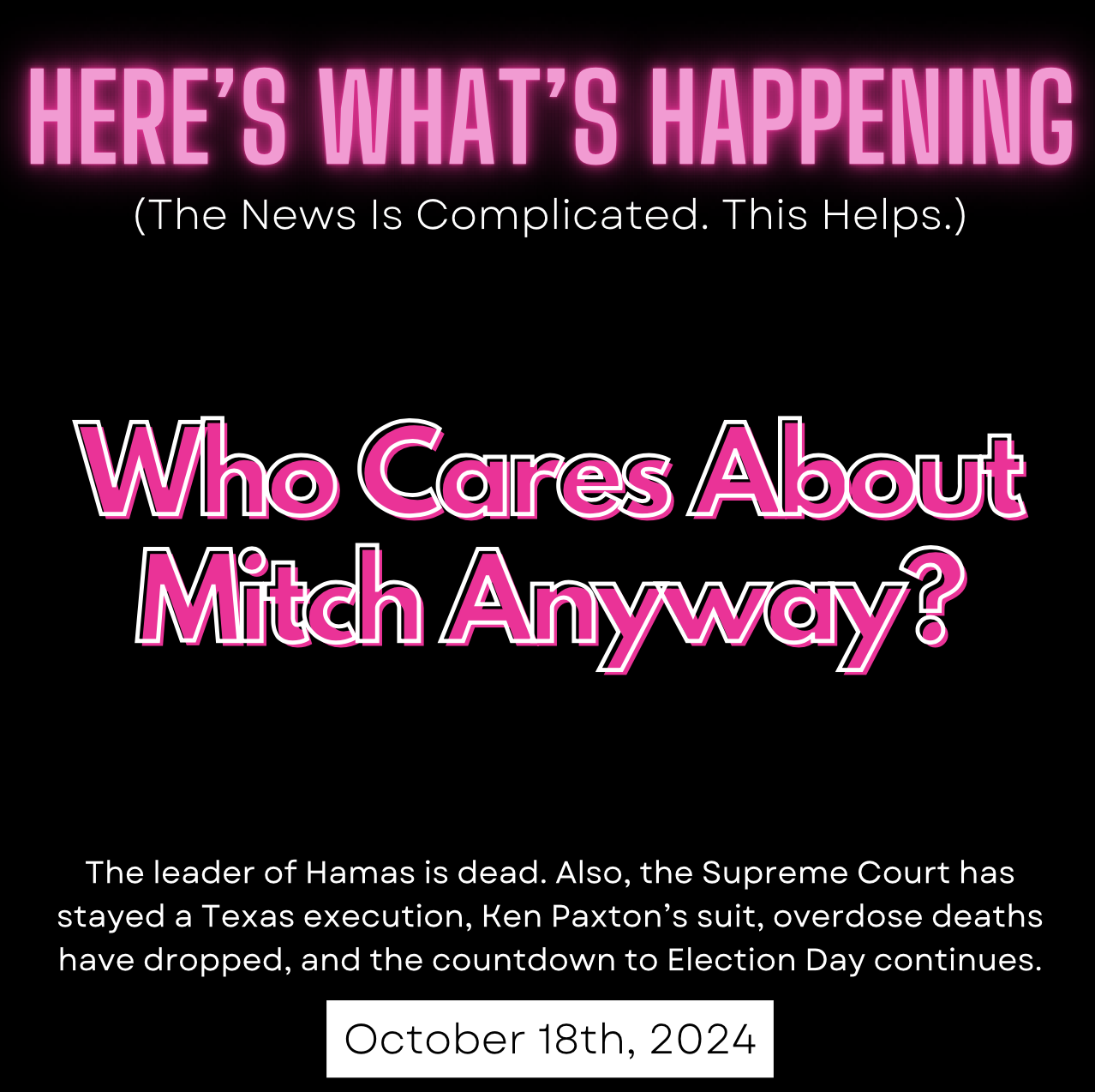 Who Cares About Mitch Anyway? episode artwork