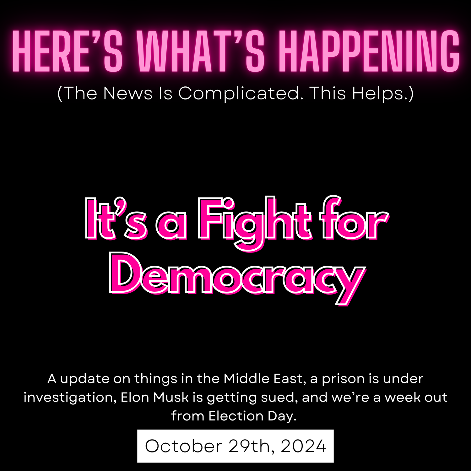 It’s a Fight for Democracy episode artwork