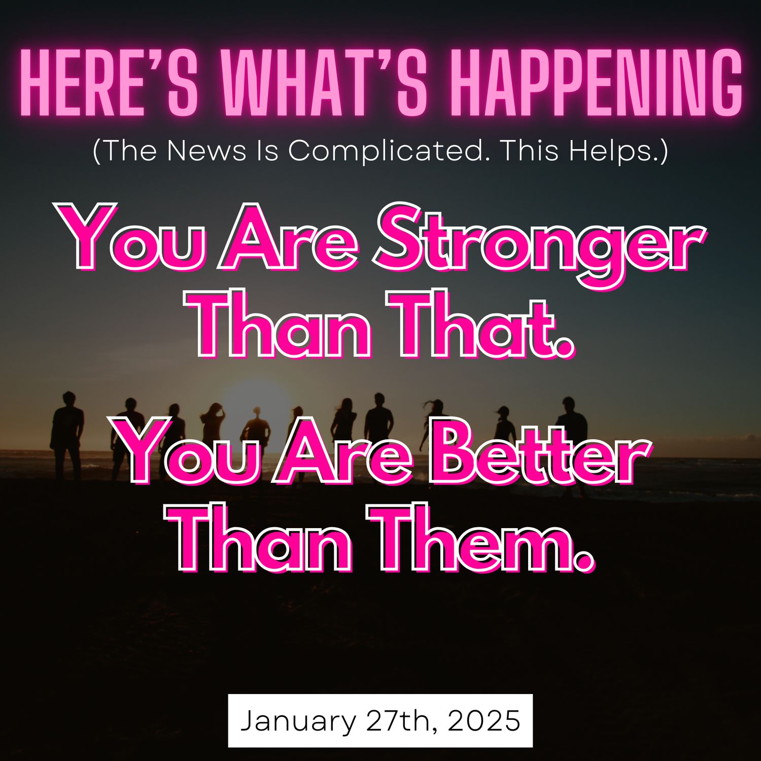 You Are Stronger Than That. You Are Better Than Them. episode artwork