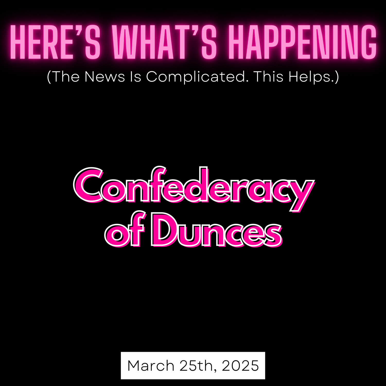Confederacy of Dunces episode artwork