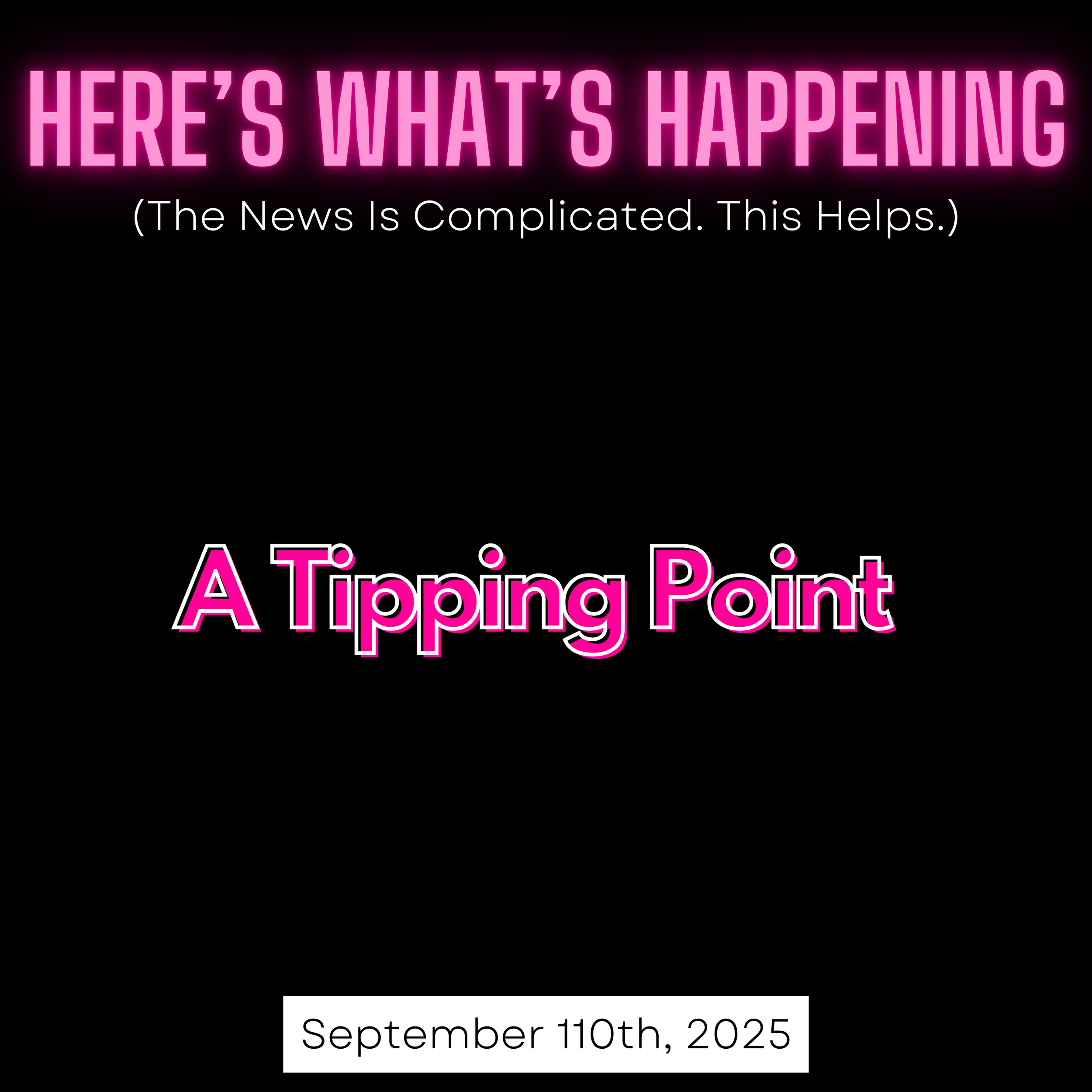 A Tipping Point