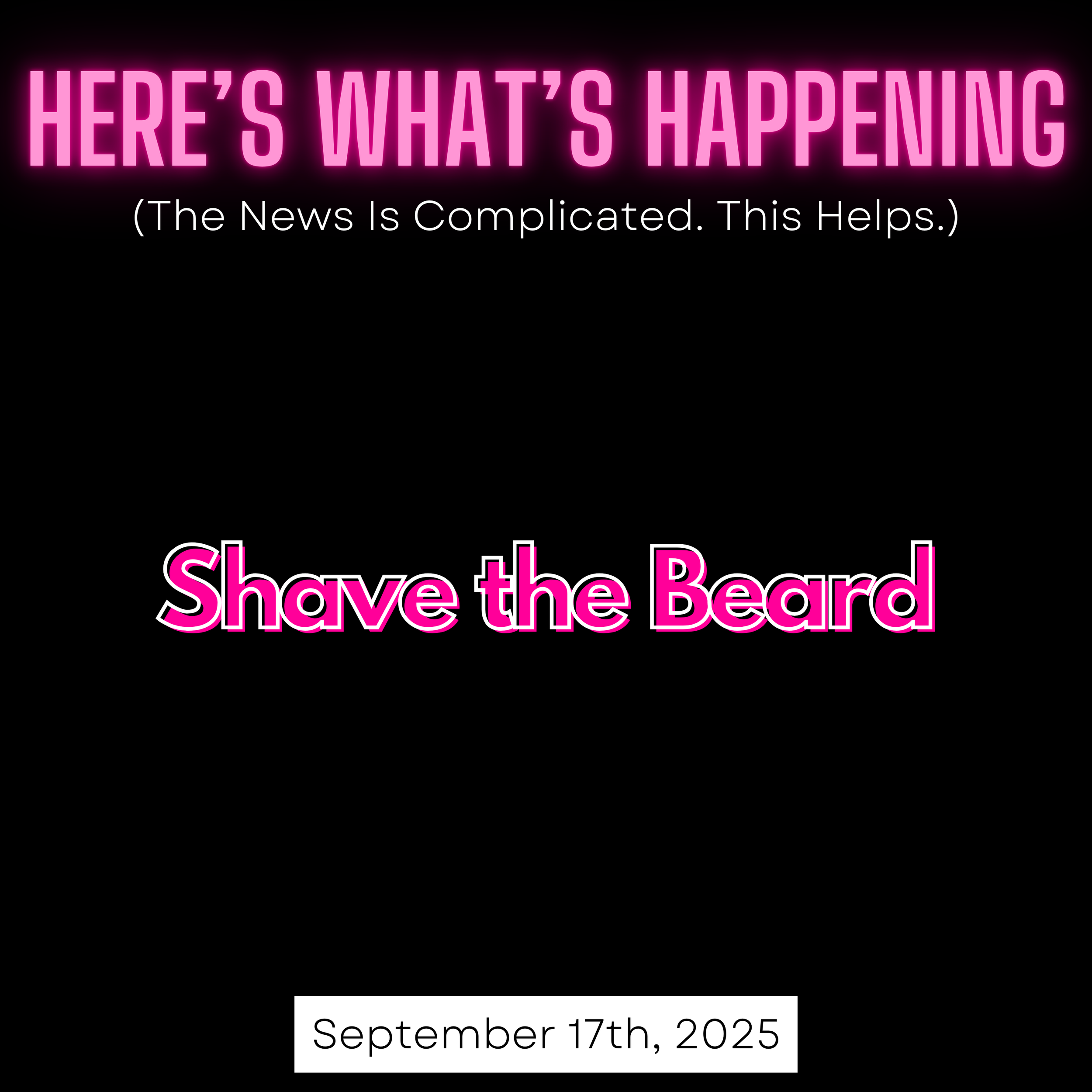 Shave the Beard
