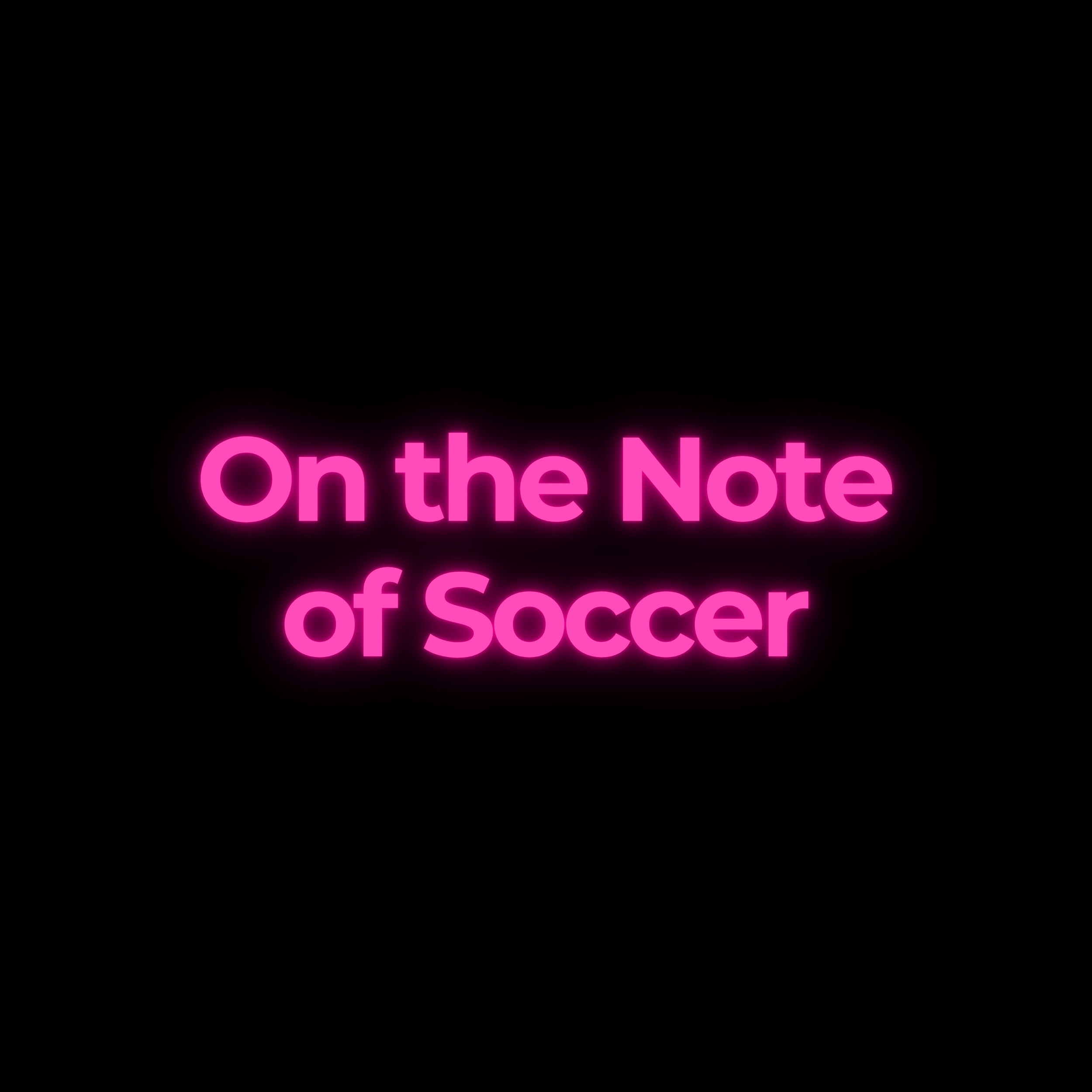On the Note of Soccer