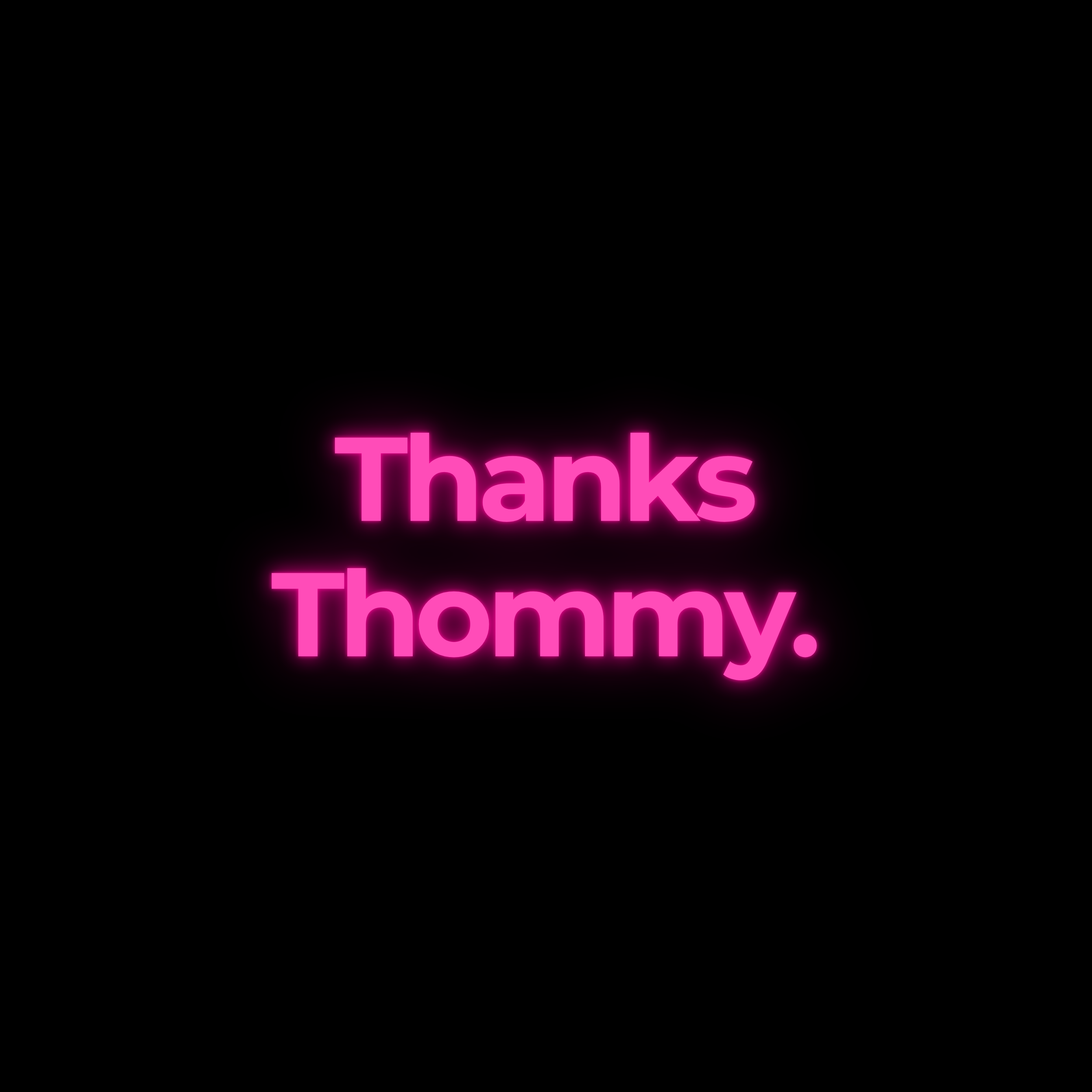 Thanks Thommy.