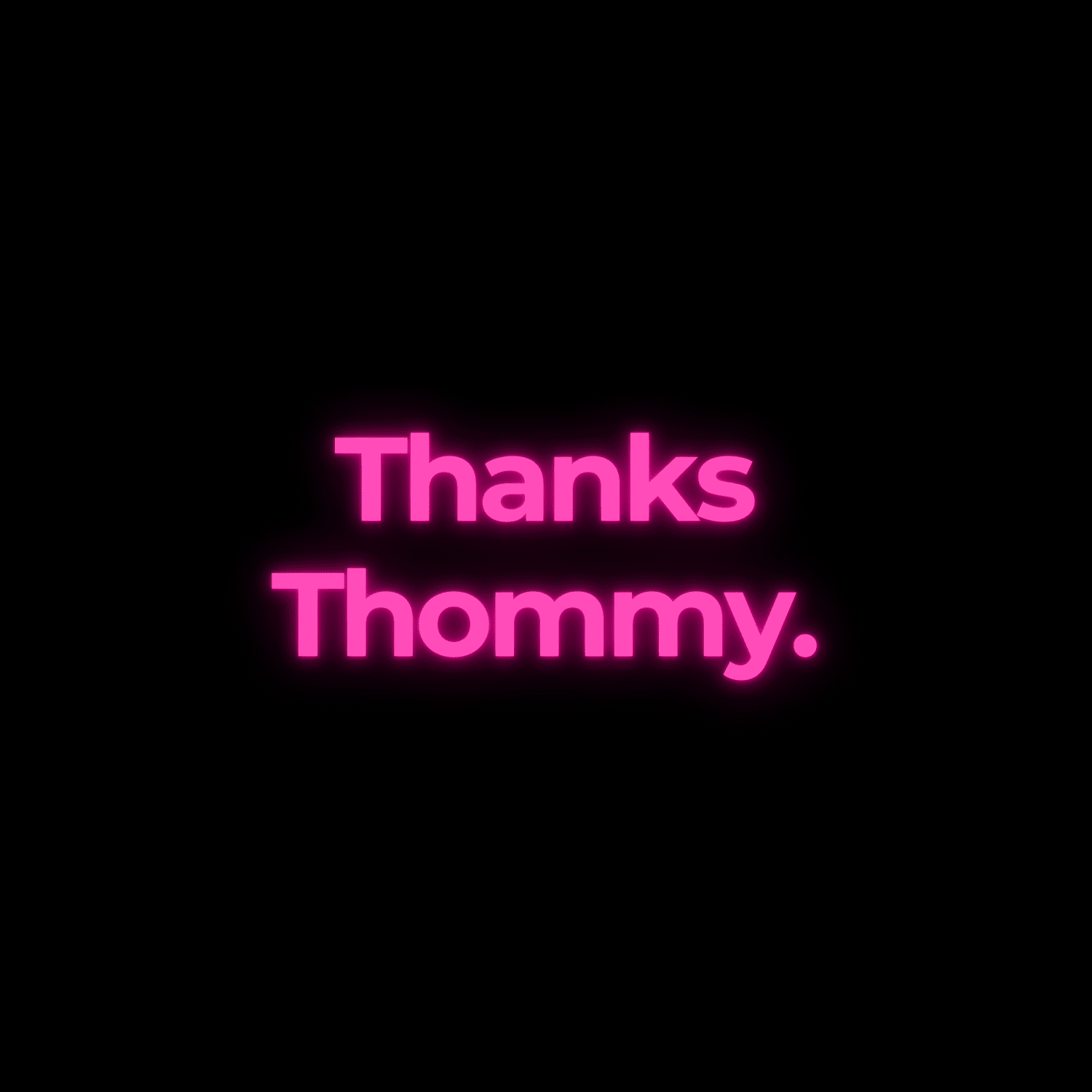 Thanks Thommy. episode artwork
