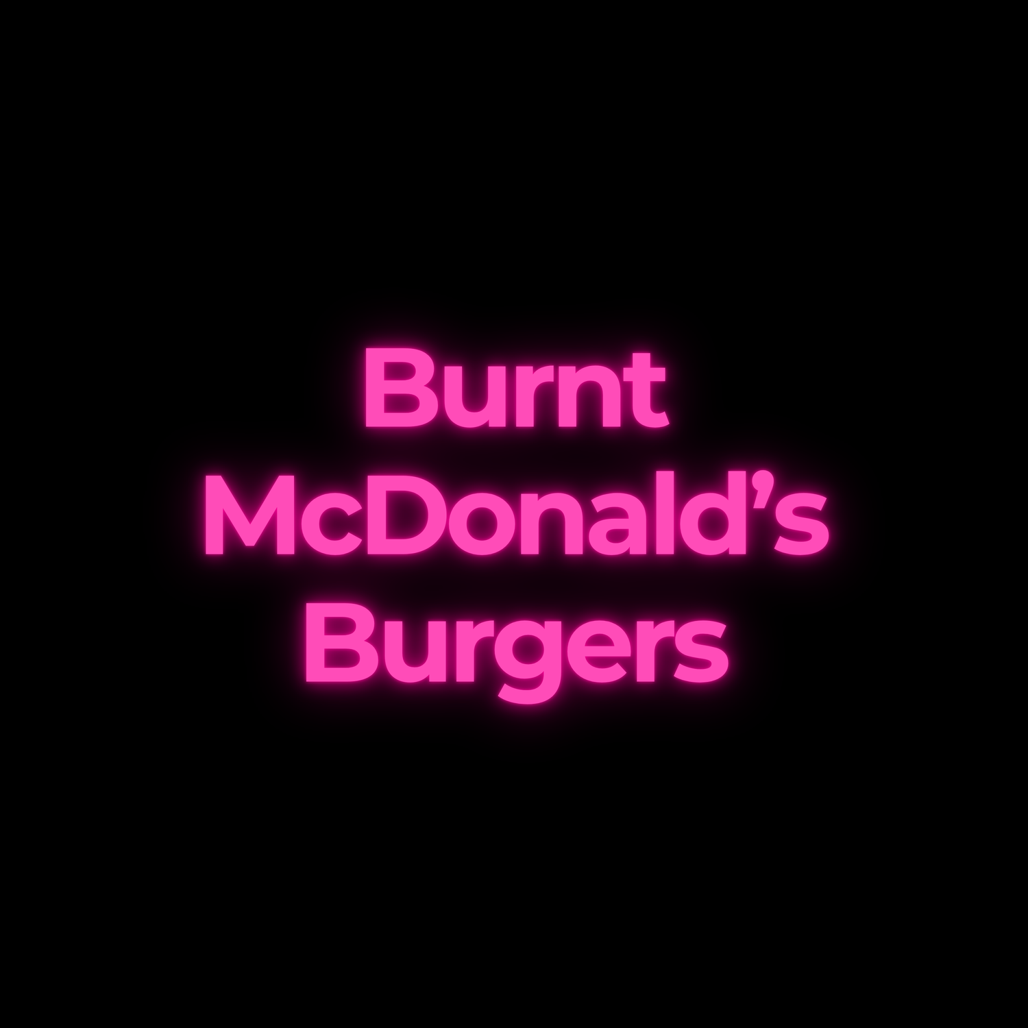 Burnt McDonald’s Burgers episode artwork