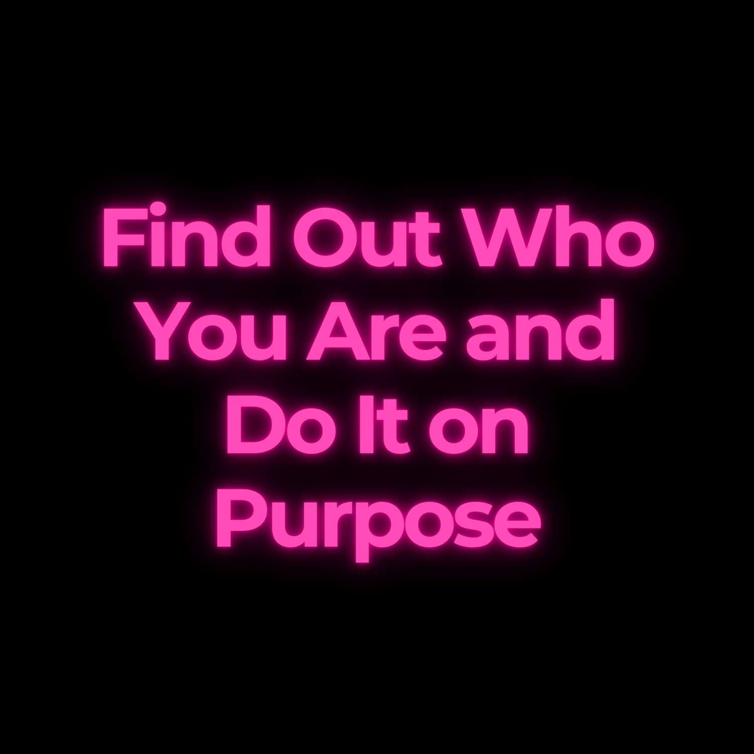 Find Out Who You Are and Do It on Purpose episode artwork