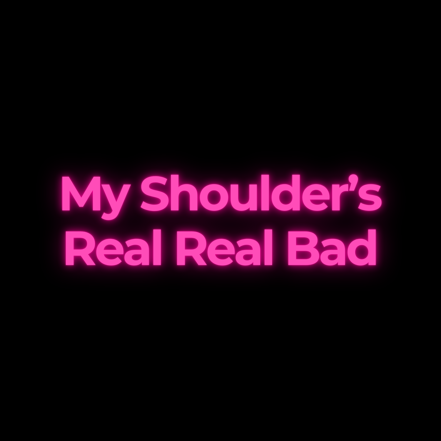My Shoulder’s Real Real Bad episode artwork