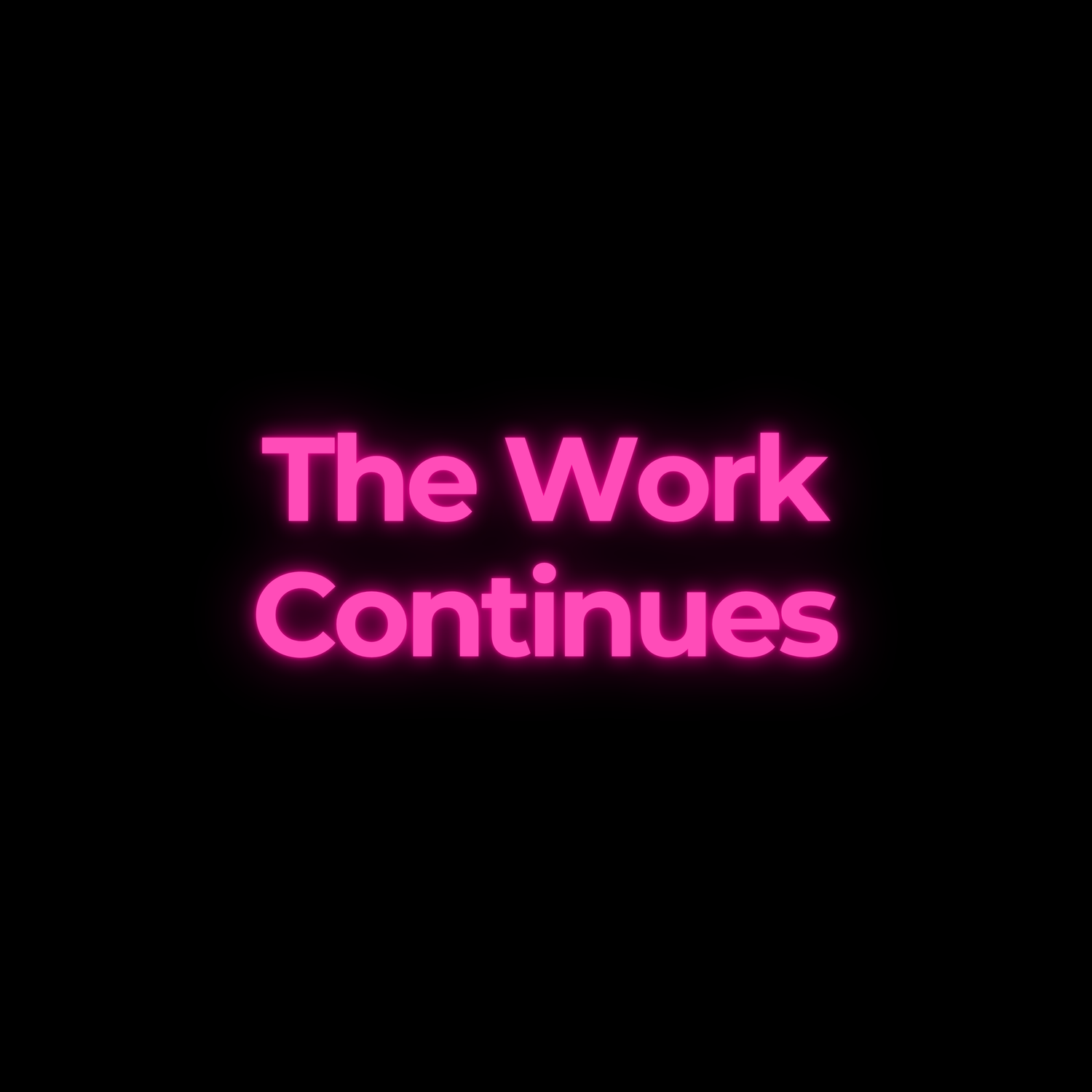 The Work Continues episode artwork