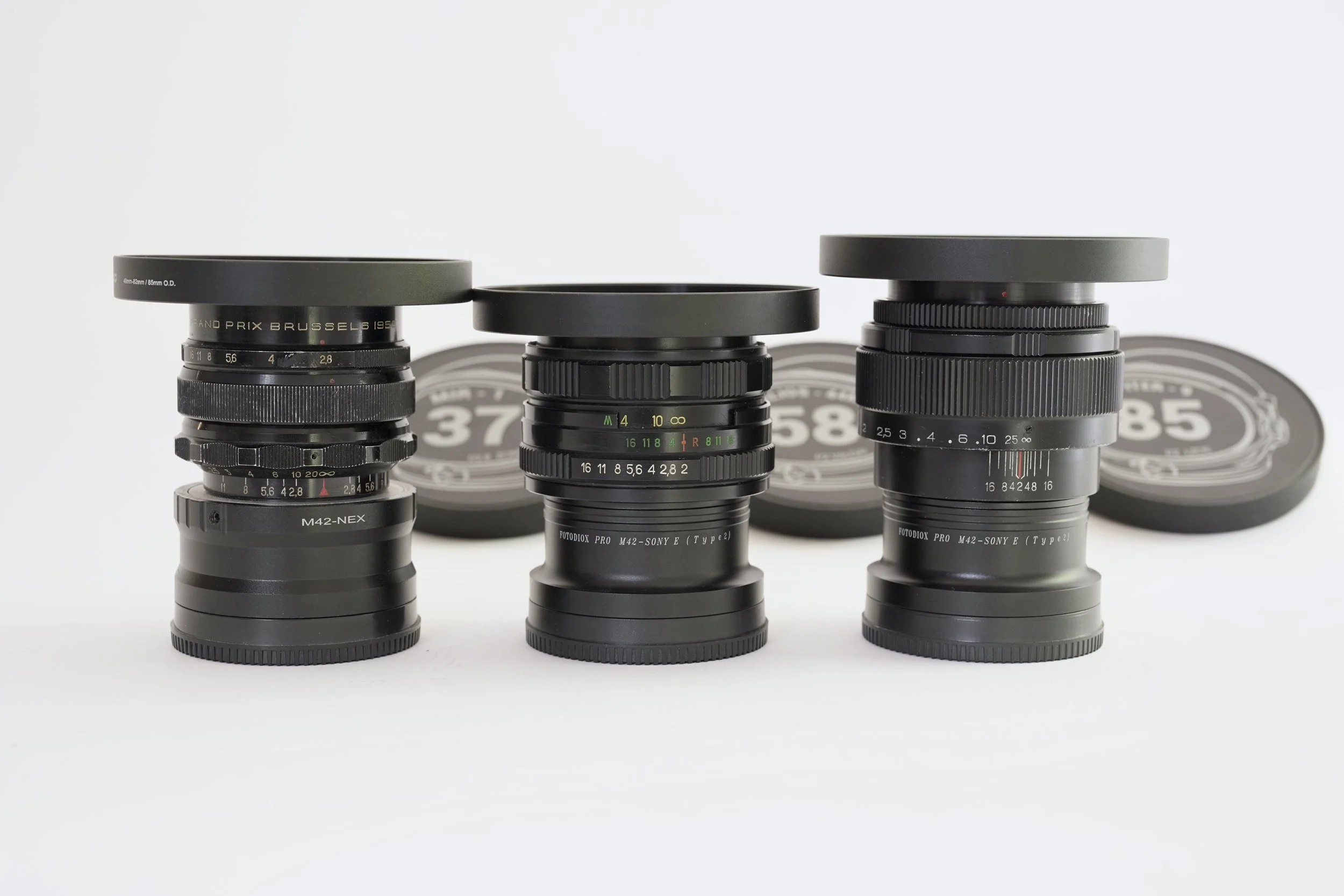 Soviet prime lenses